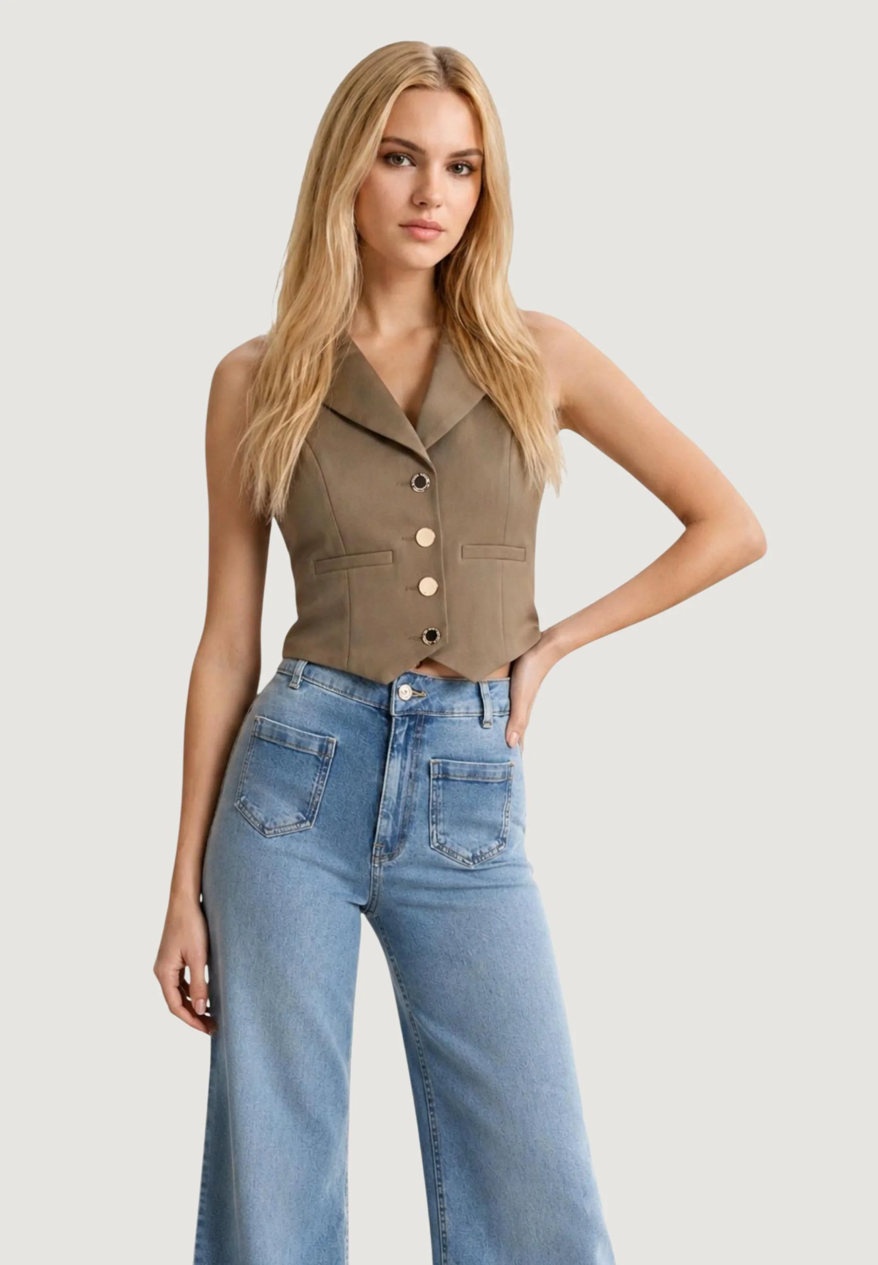 Gilet da completo Morgan De Toi 261-CJANI.F