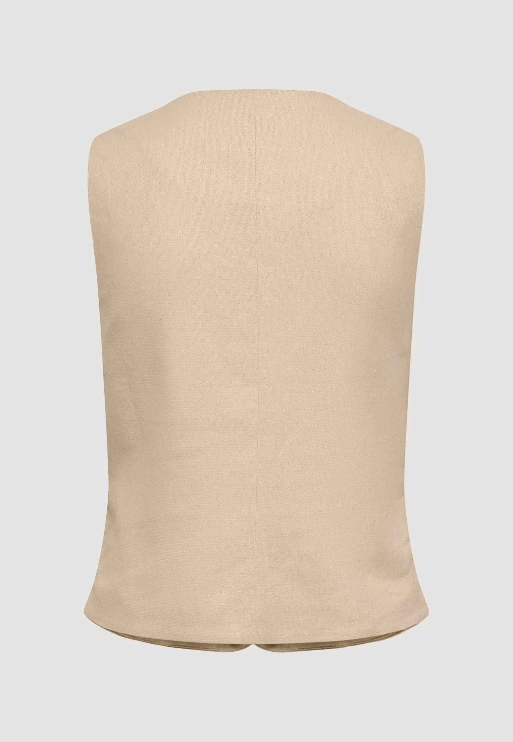 Gilet da completo Only Onlgoa S/L Linen Bl Waistcoat Cc Tlr - Image 4