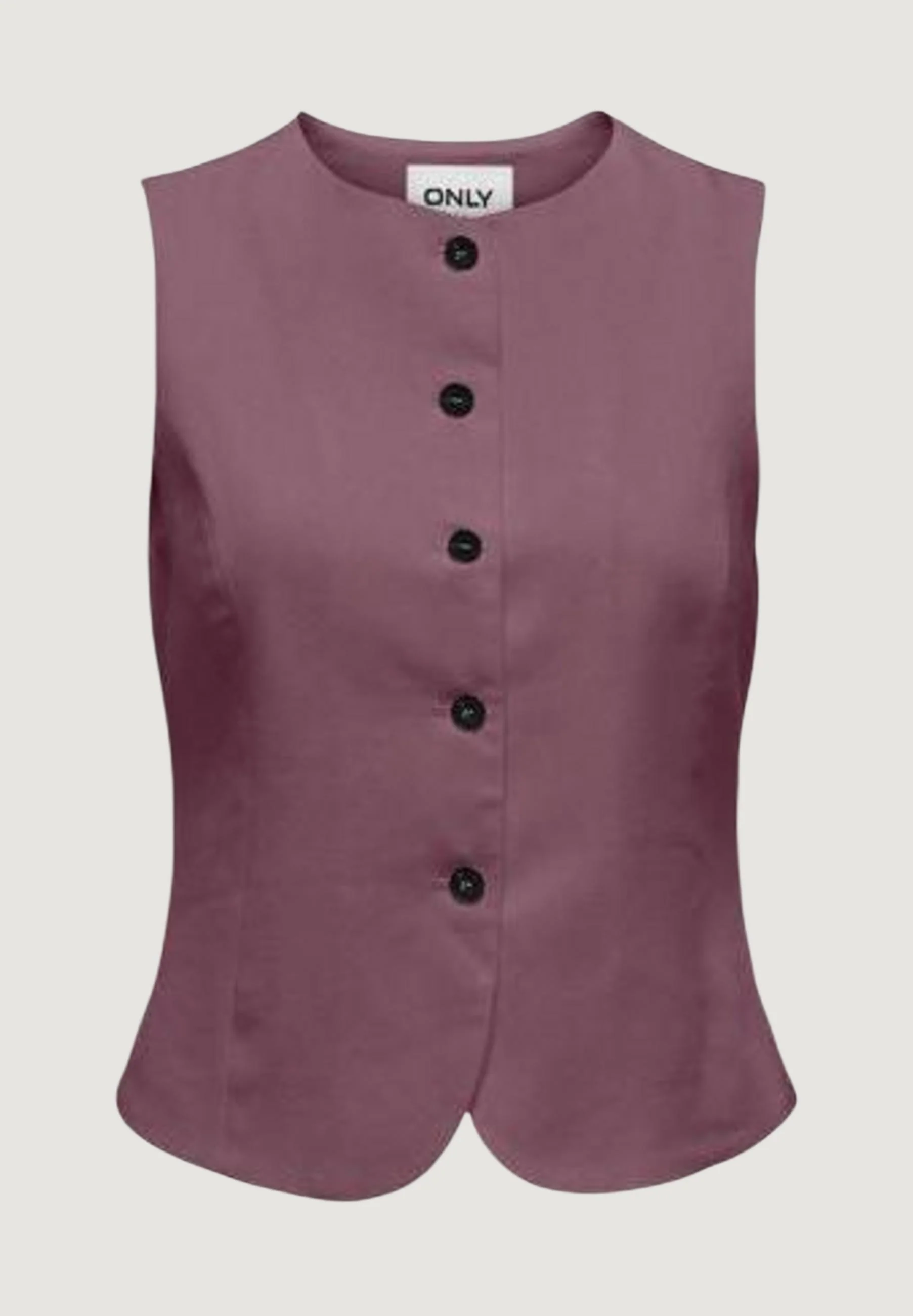 Gilet da completo Only Onlgoa S/L Linen Bl Waistcoat Cc Tlr - Image 2