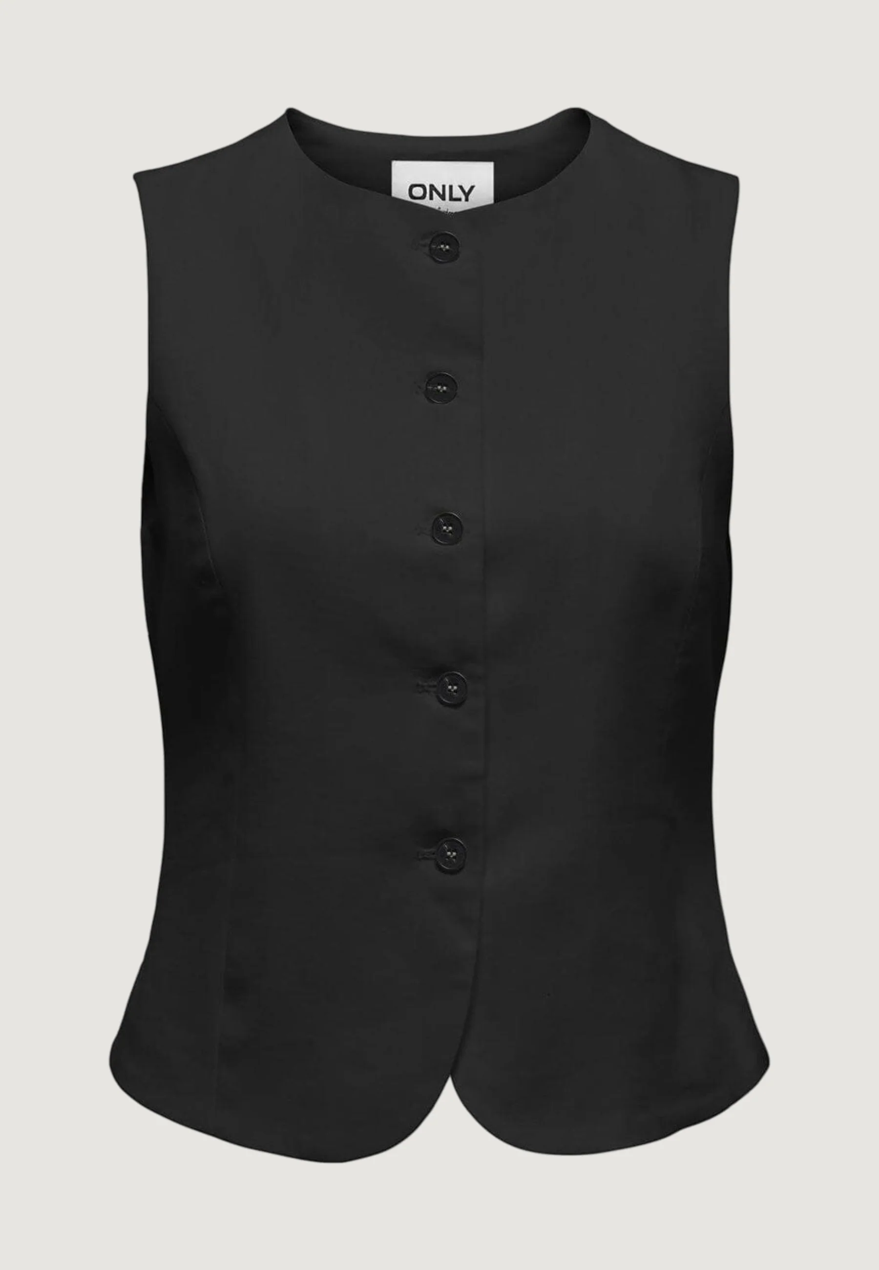 Gilet da completo Only Onlgoa S/L Linen Bl Waistcoat Cc Tlr - Image 2