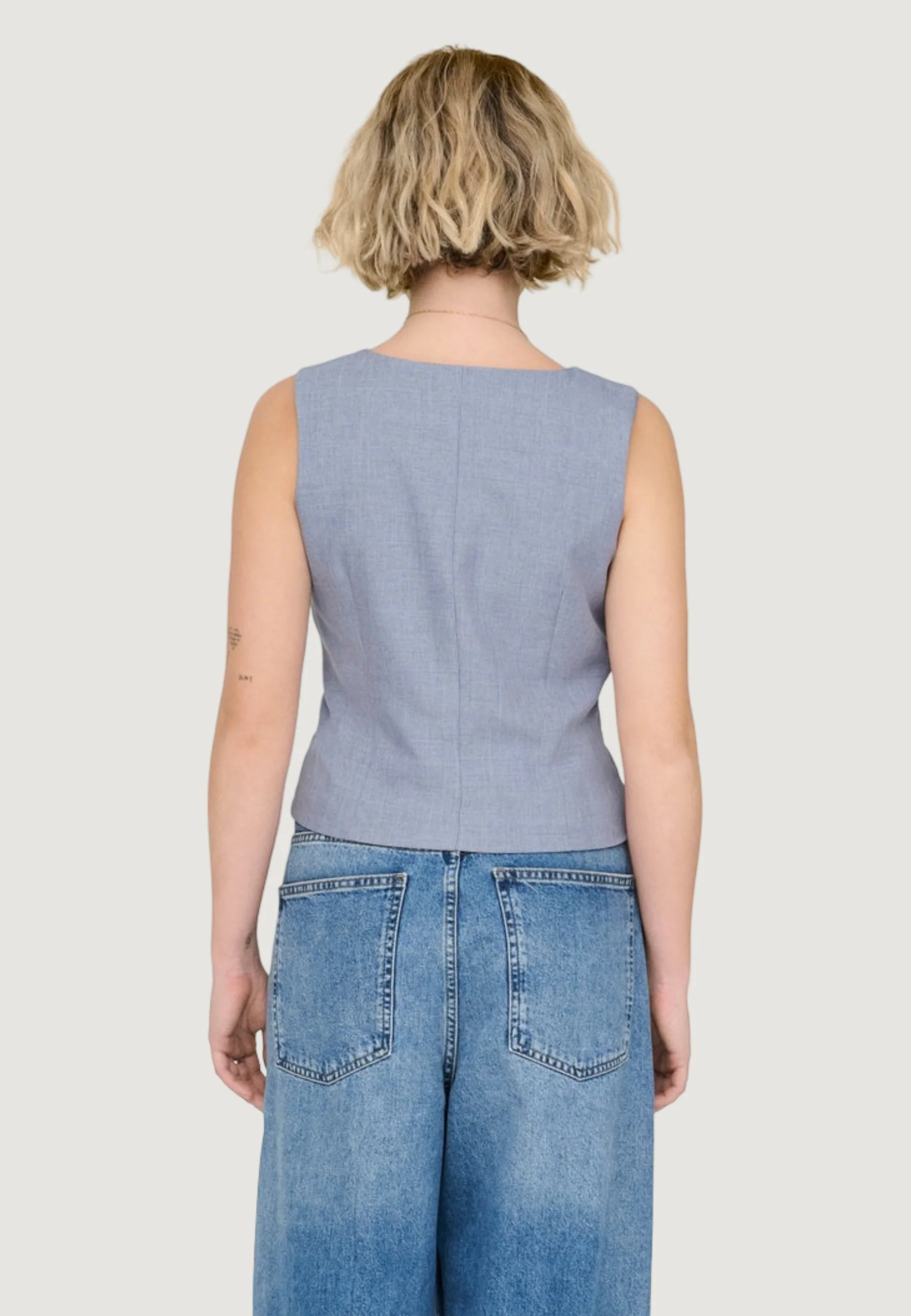 Gilet da completo Only Onllinda S/L Mel Fit Waistcoat Tlr Noos - Image 2