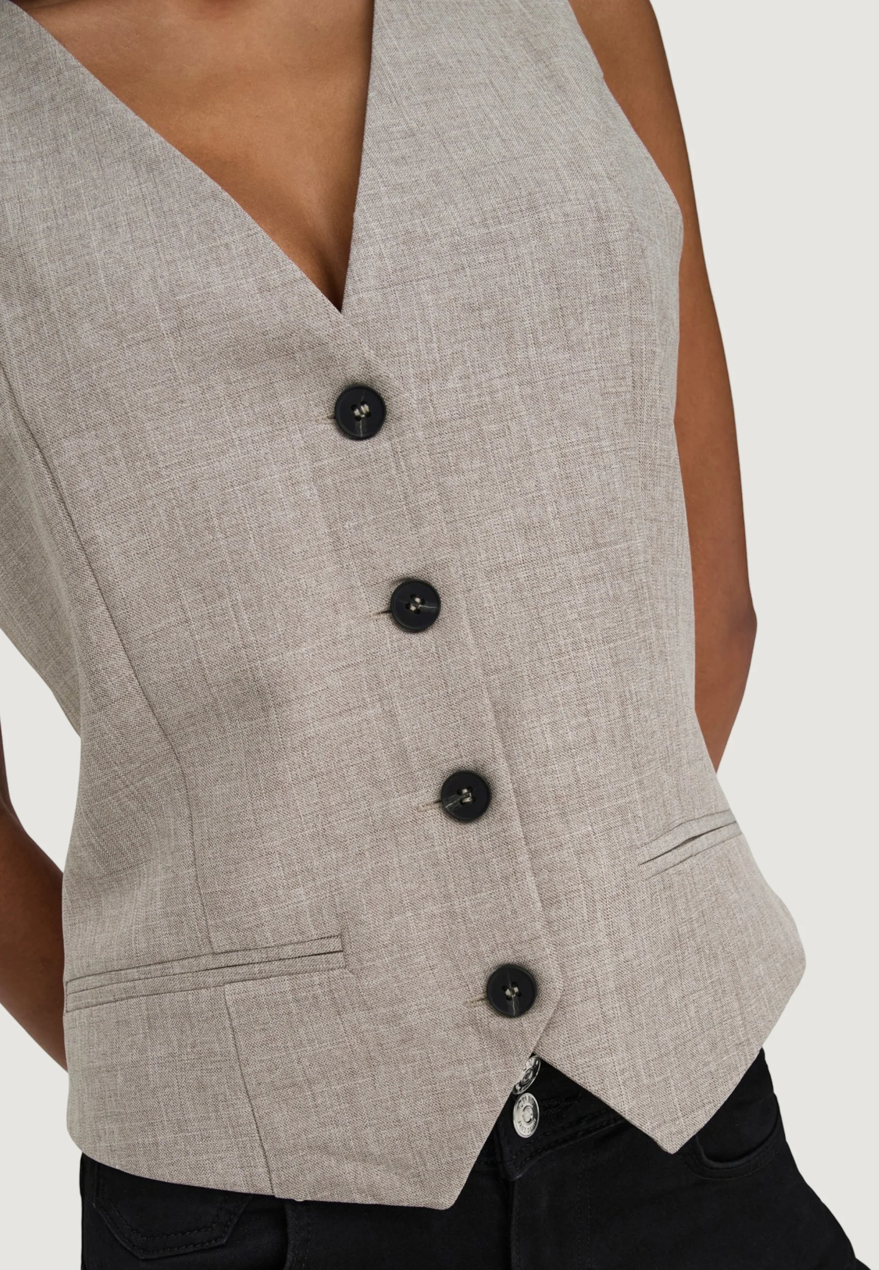 Gilet da completo Only Onllinda S/L Mel Fit Waistcoat Tlr Noos - Image 5