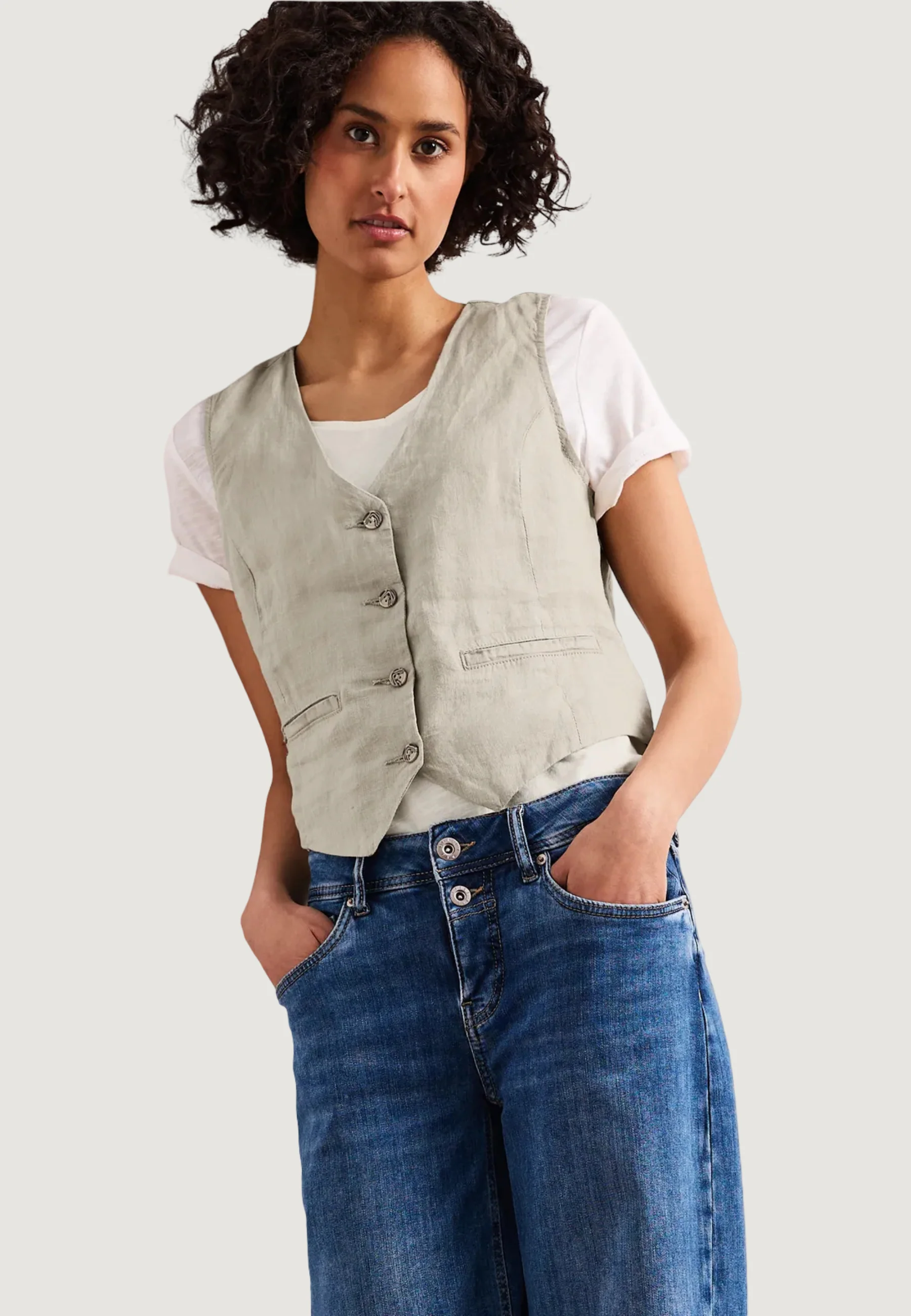 Gilet da completo Street One SOL_Short Vest Buttons - Image 3