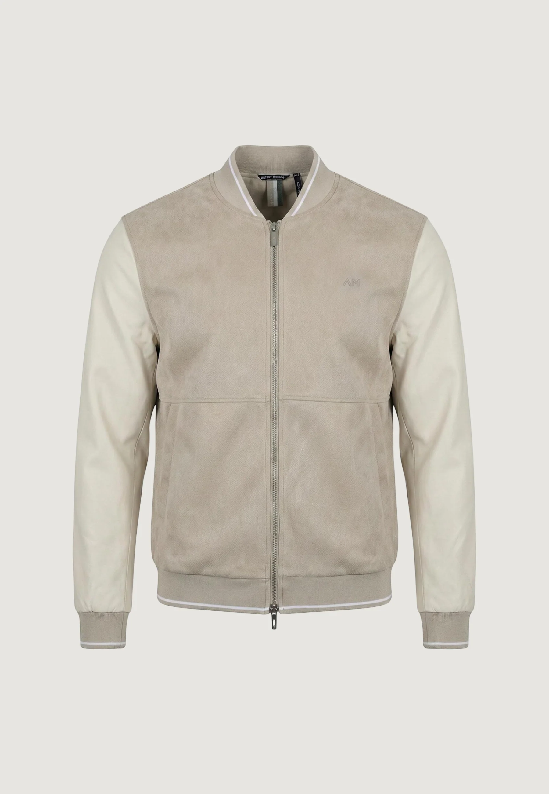 Giubbotto Antony Morato REGULAR FIT WITH SLEEVES IN FAUX LEATHER AND PRINT - Image 5