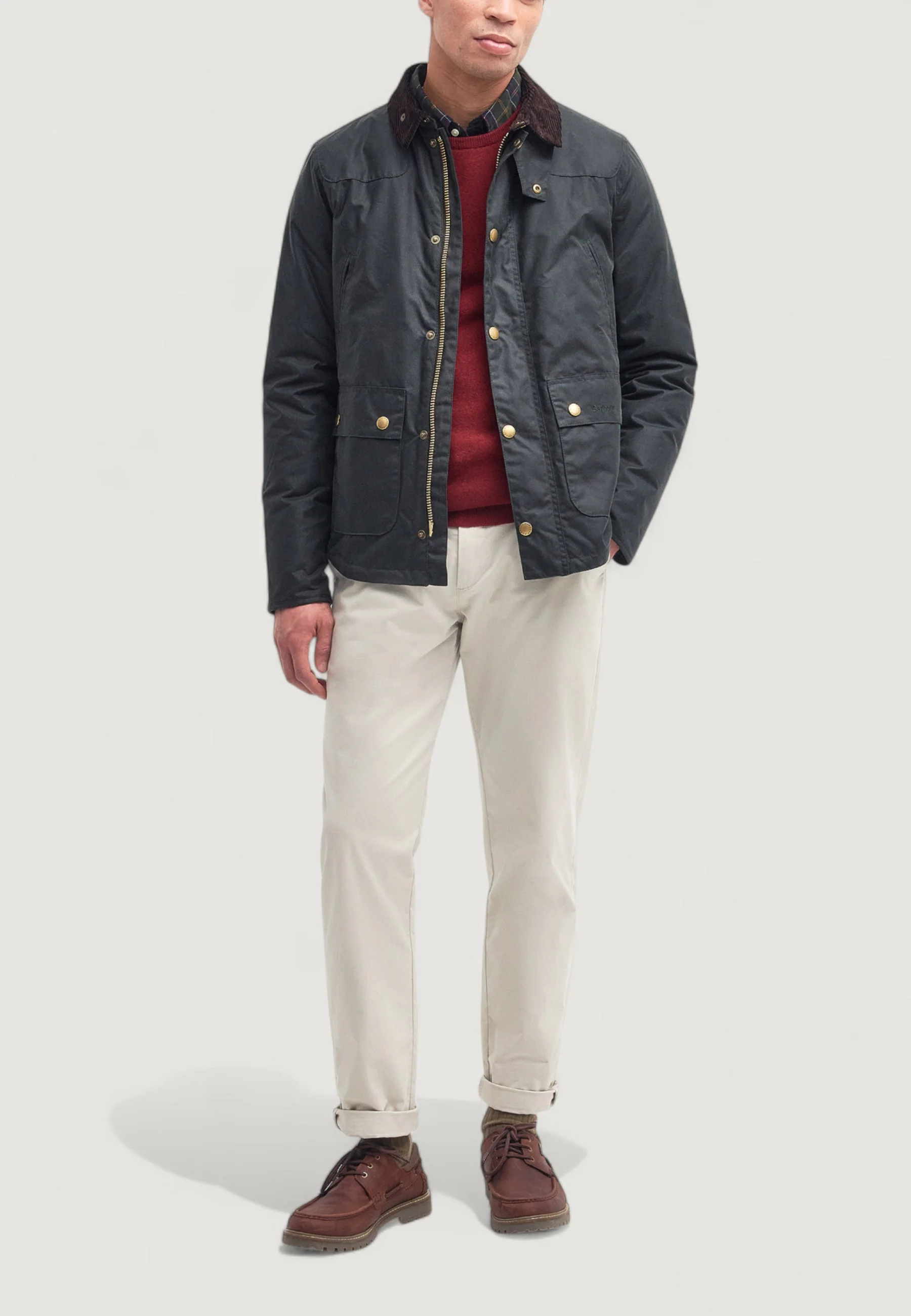 Giubbotto Barbour REELIN WAX JACKET - Image 3