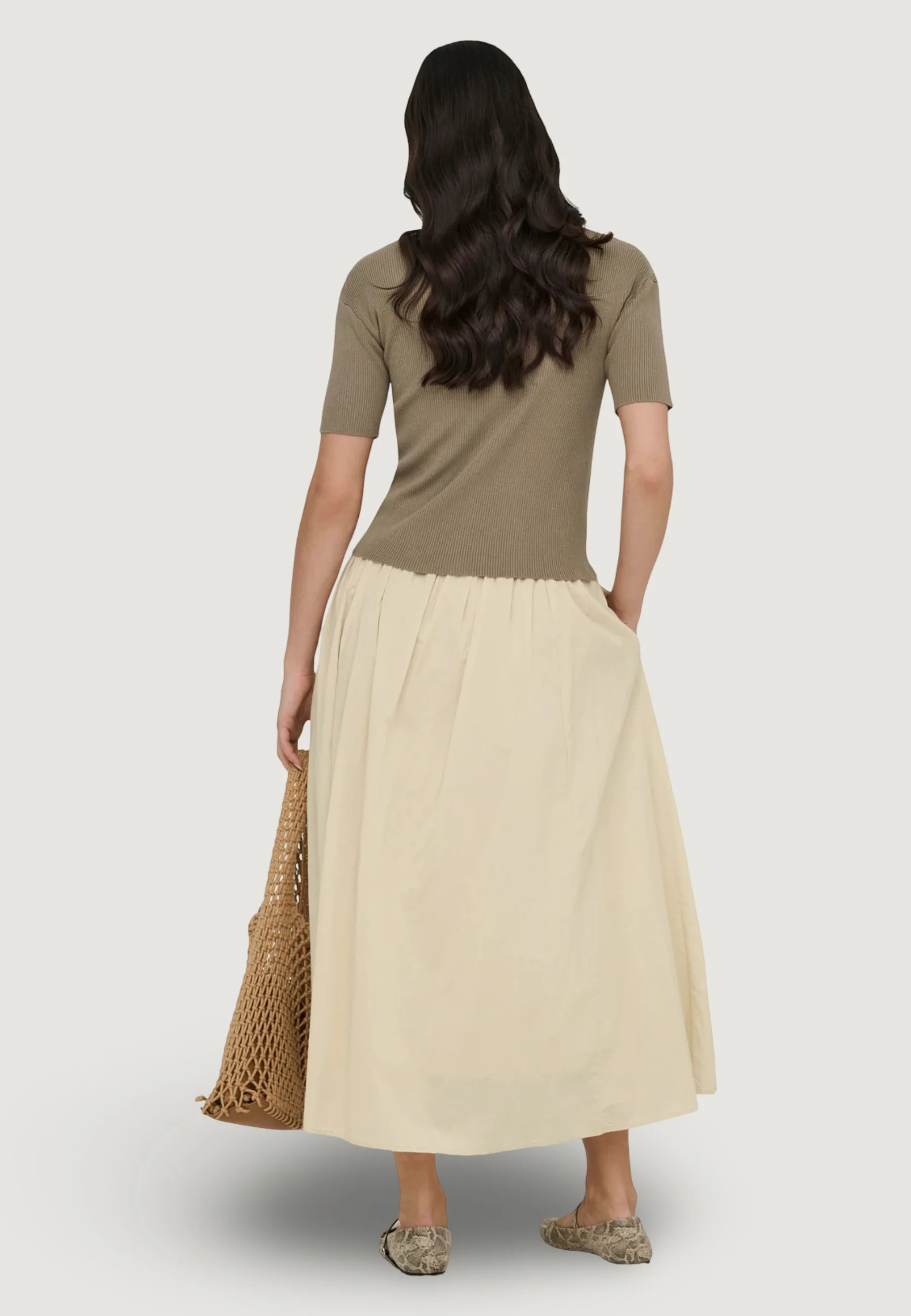 Gonna lunga Jacqueline de Yong Jdydiego Hw Maxi Skirt Wvn - Image 2