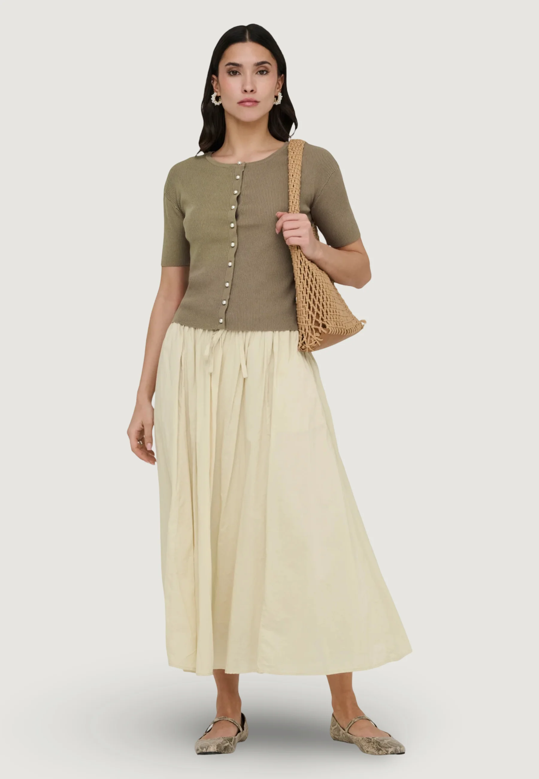 Gonna lunga Jacqueline de Yong Jdydiego Hw Maxi Skirt Wvn - Image 5