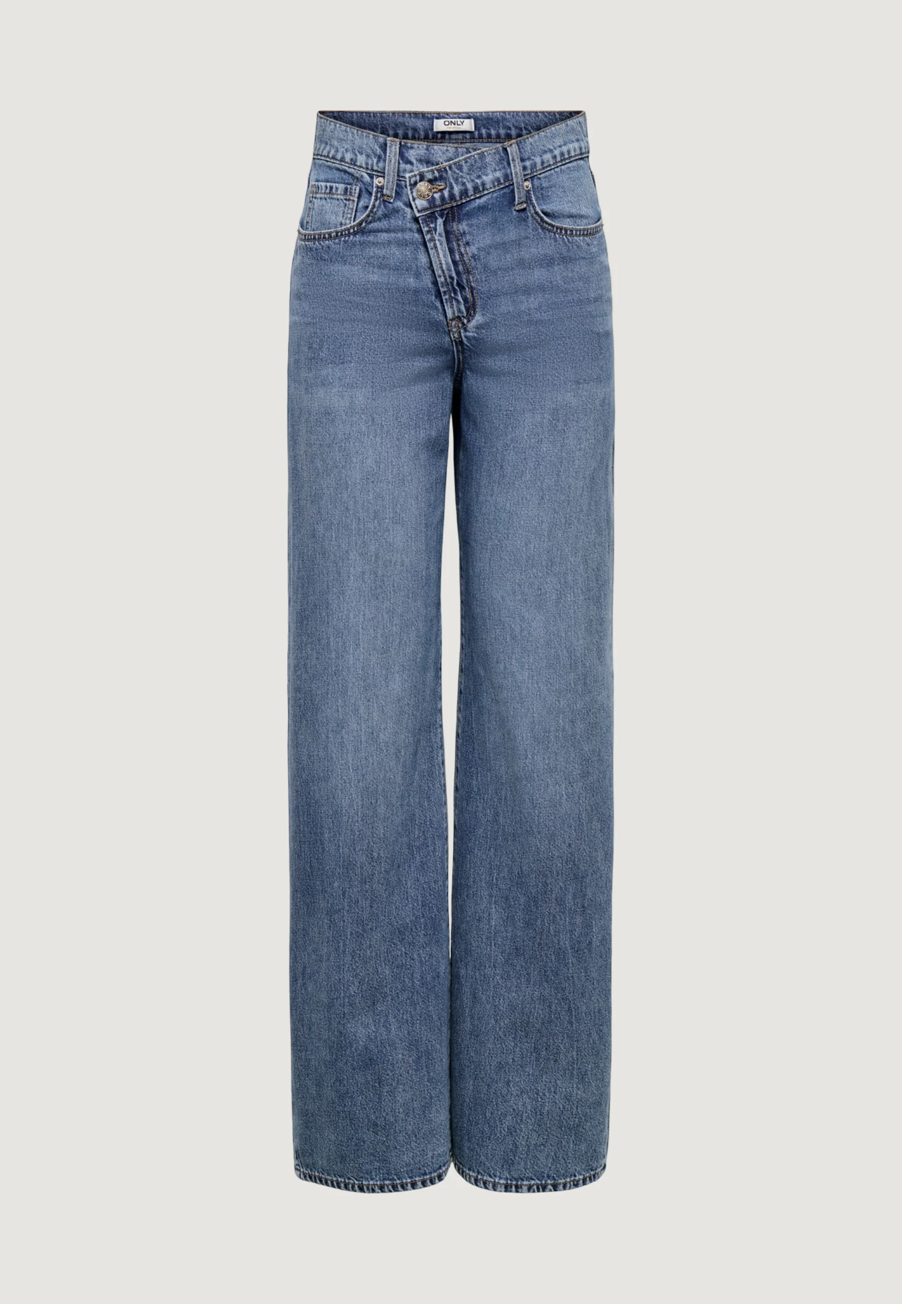 Jeans larghi Only Onlhope Mw Wideuneven Closure Dnm Pim - Image 3