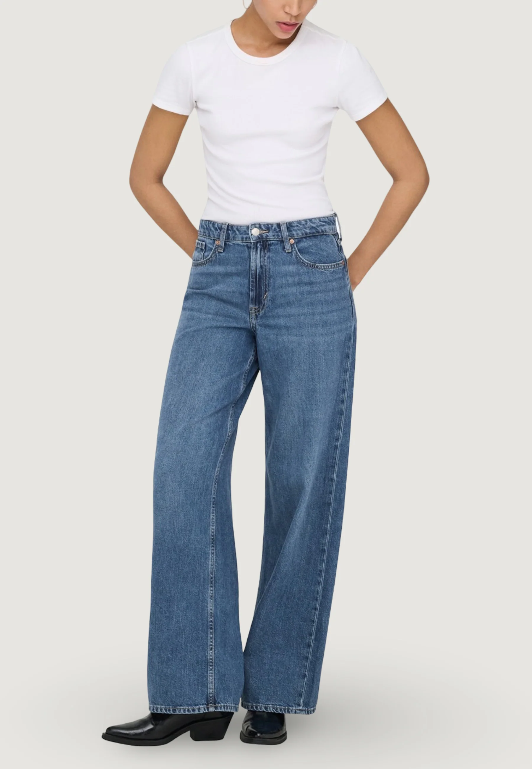 Jeans larghi Only Onlsilky Soft Hw Wide Dnm Pim233 Noos - Image 2