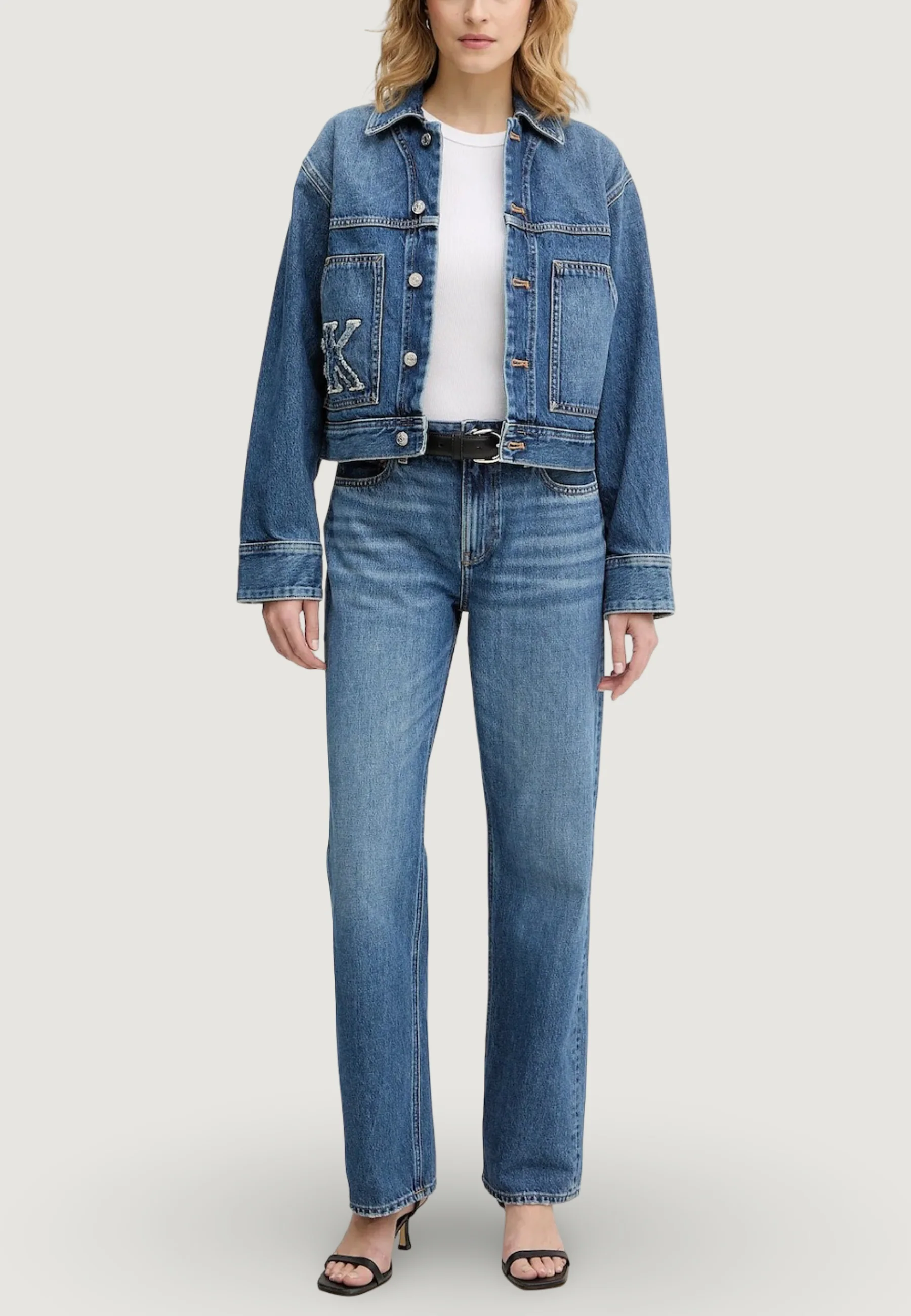 Jeans mom Calvin Klein Jeans LV047E704G - Image 2