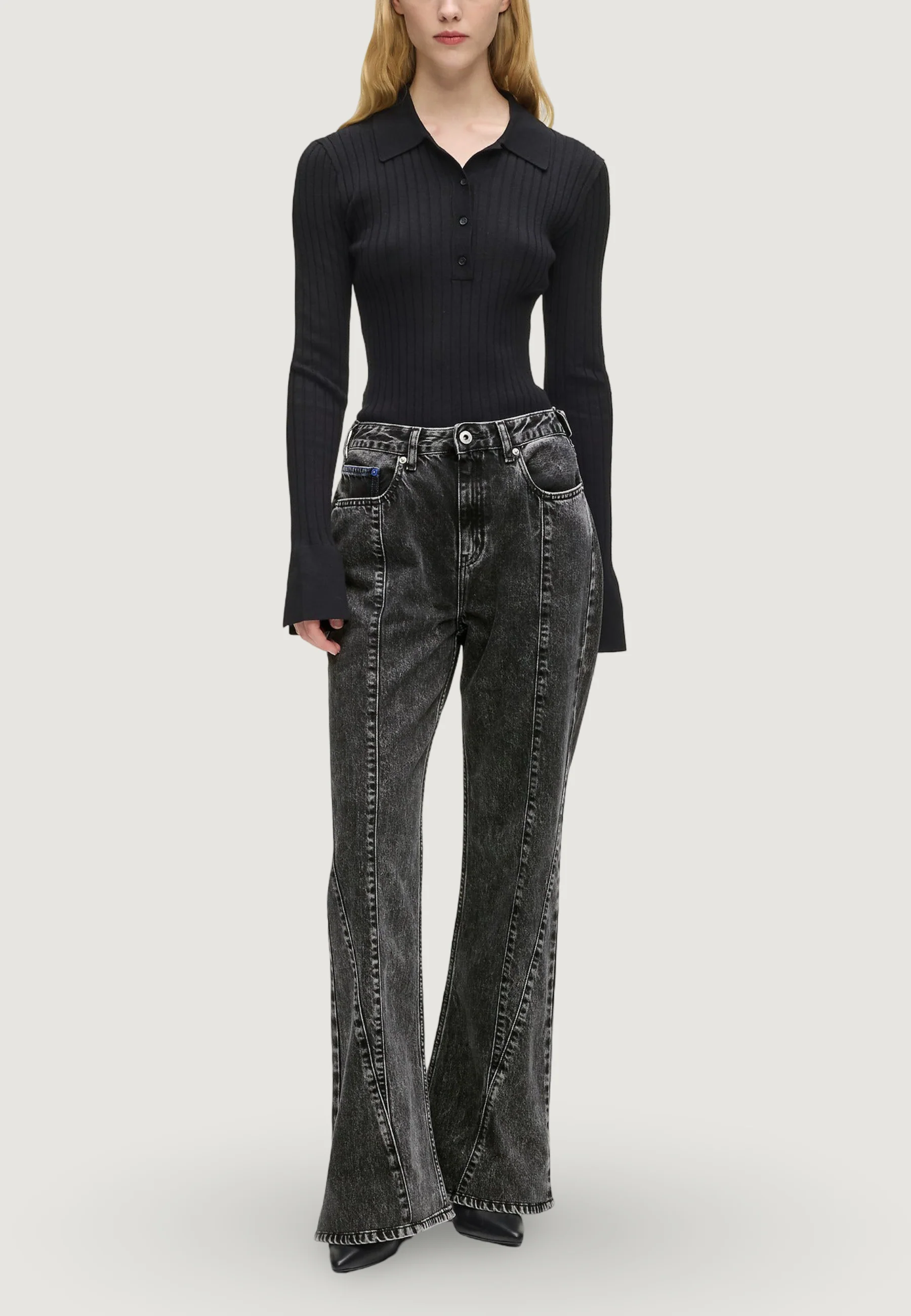 Jeans mom Karl Lagerfeld Jeans KLJ Hr Flare Denim