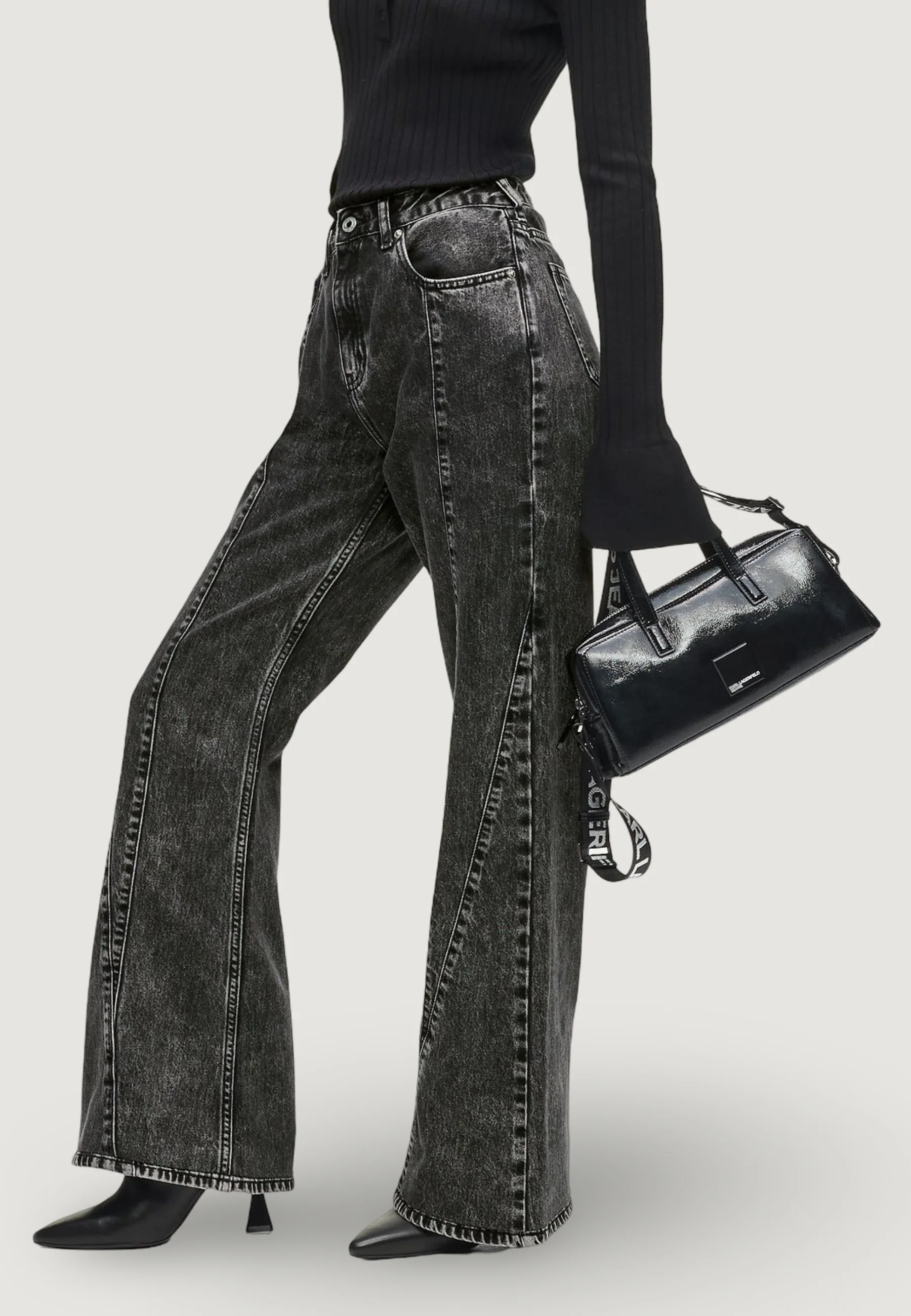 Jeans mom Karl Lagerfeld Jeans KLJ Hr Flare Denim - Image 4