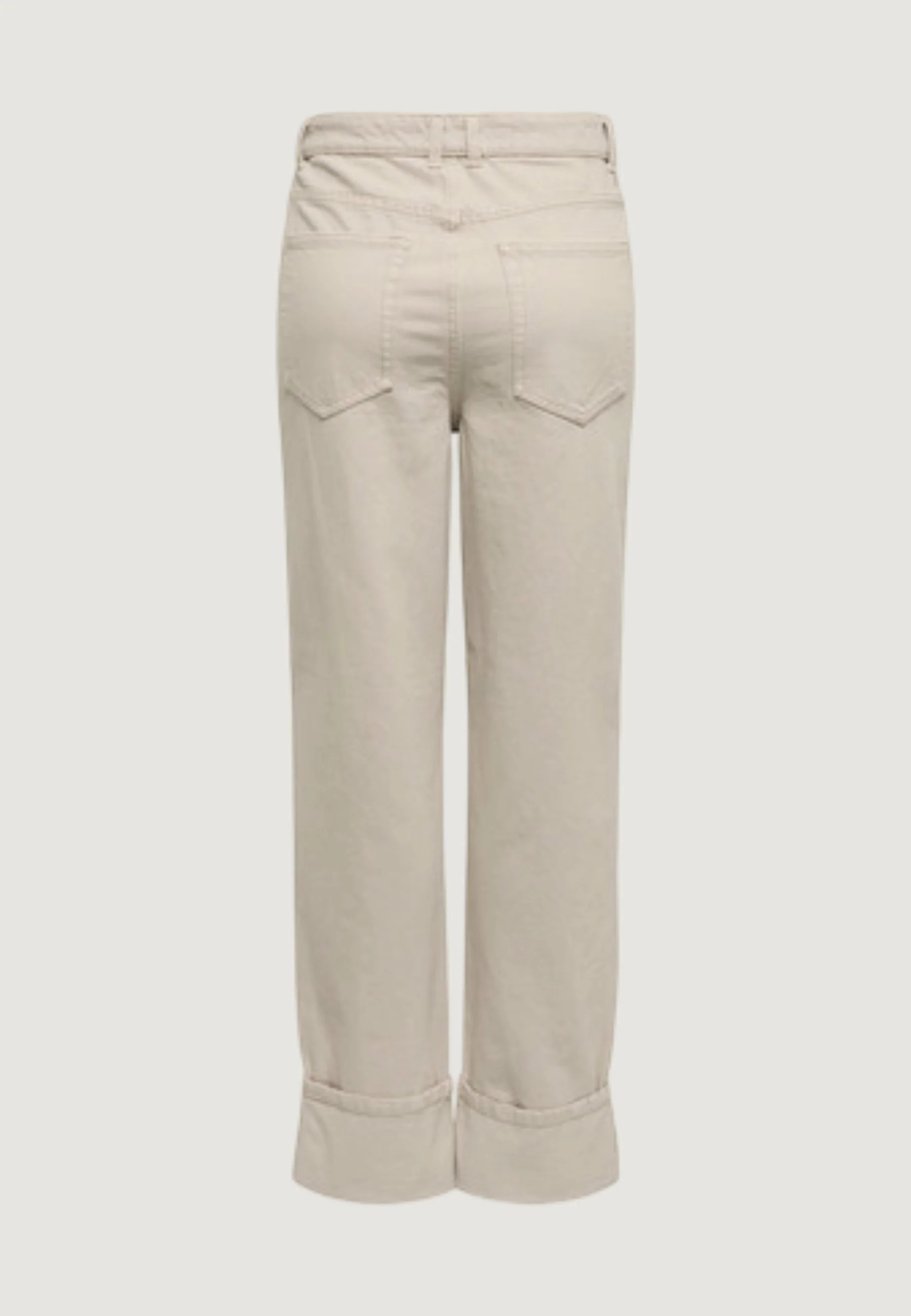 Jeans mom Only Onleverly Hw Slim St Fold-Up Cc Pnt - Image 4