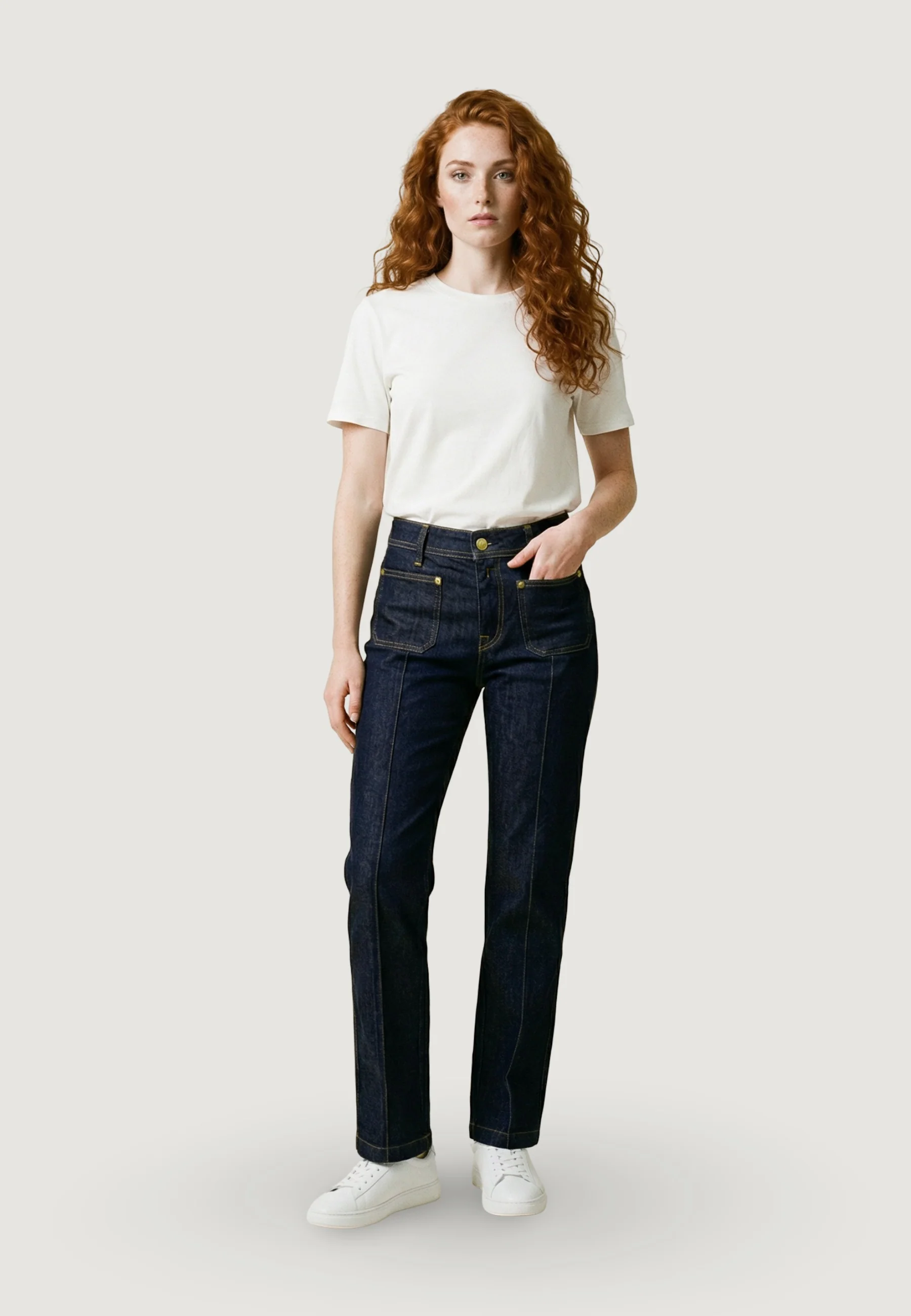 Jeans mom Replay STRAIGHT - Image 2