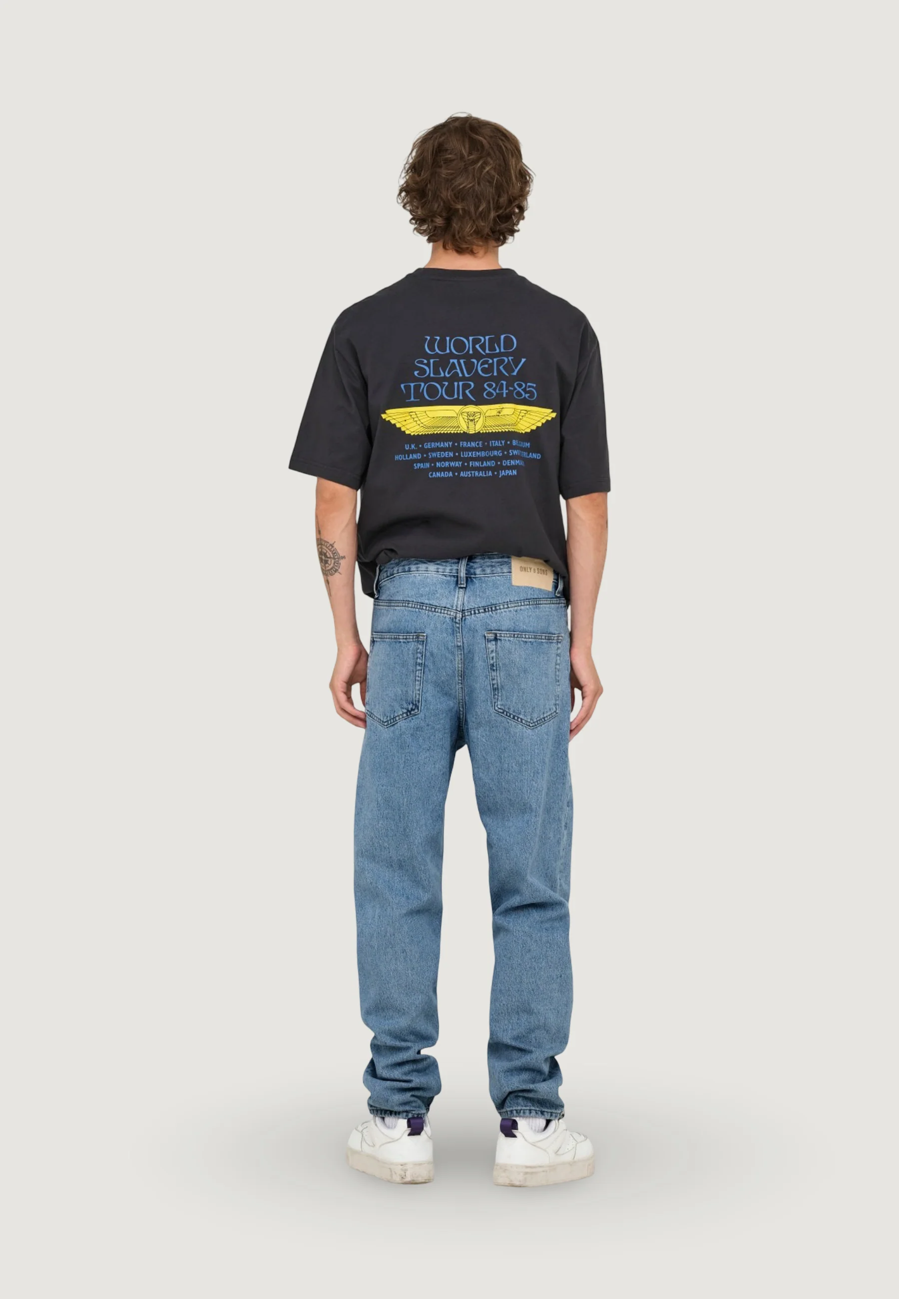 Jeans regular Only & Sons Onstye Loose Tape. Lb 8836 Azg Dnm Noos - Image 2
