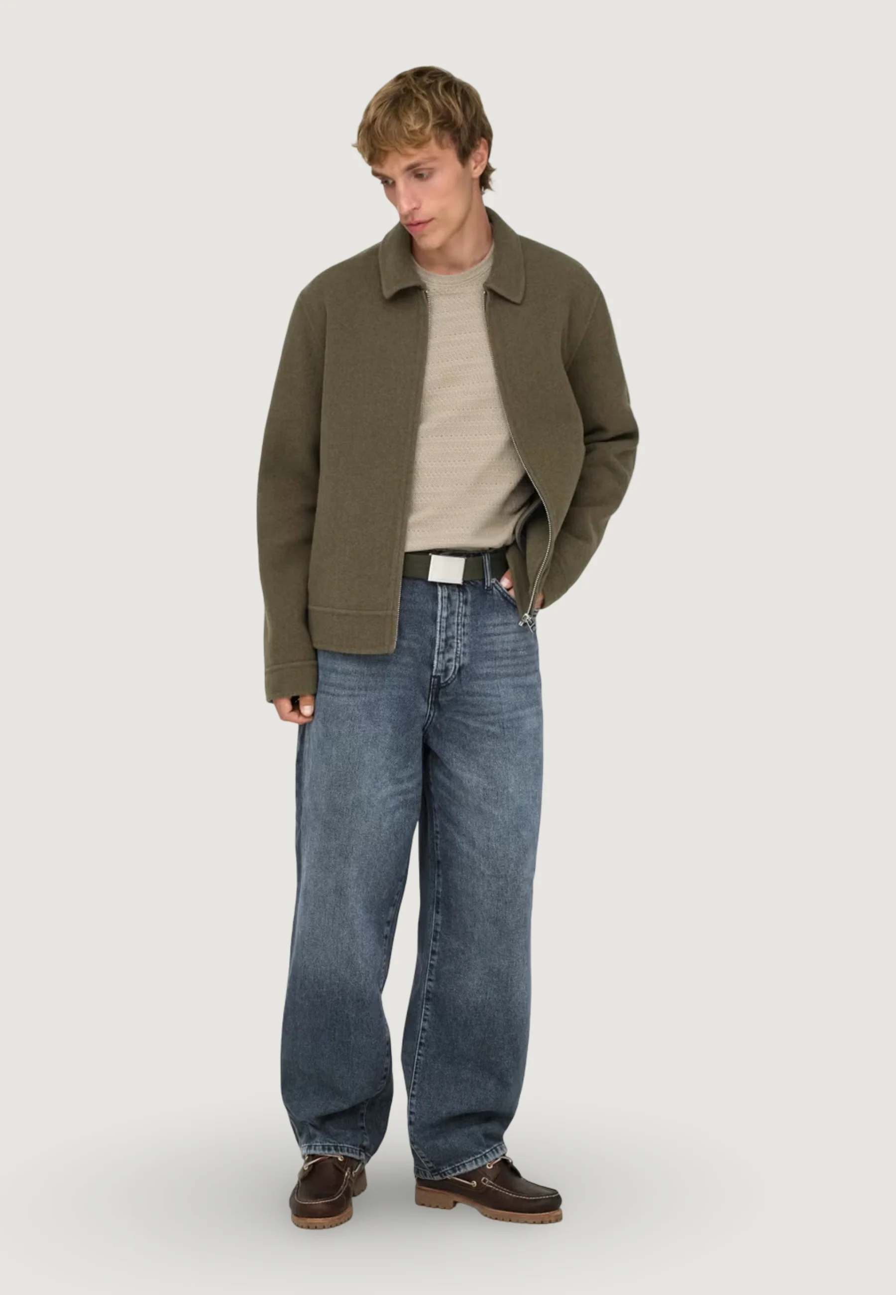 Jeans regular Only & Sons Onsfade Loose Bblk 2333 Tai Dnm Noos - Image 5