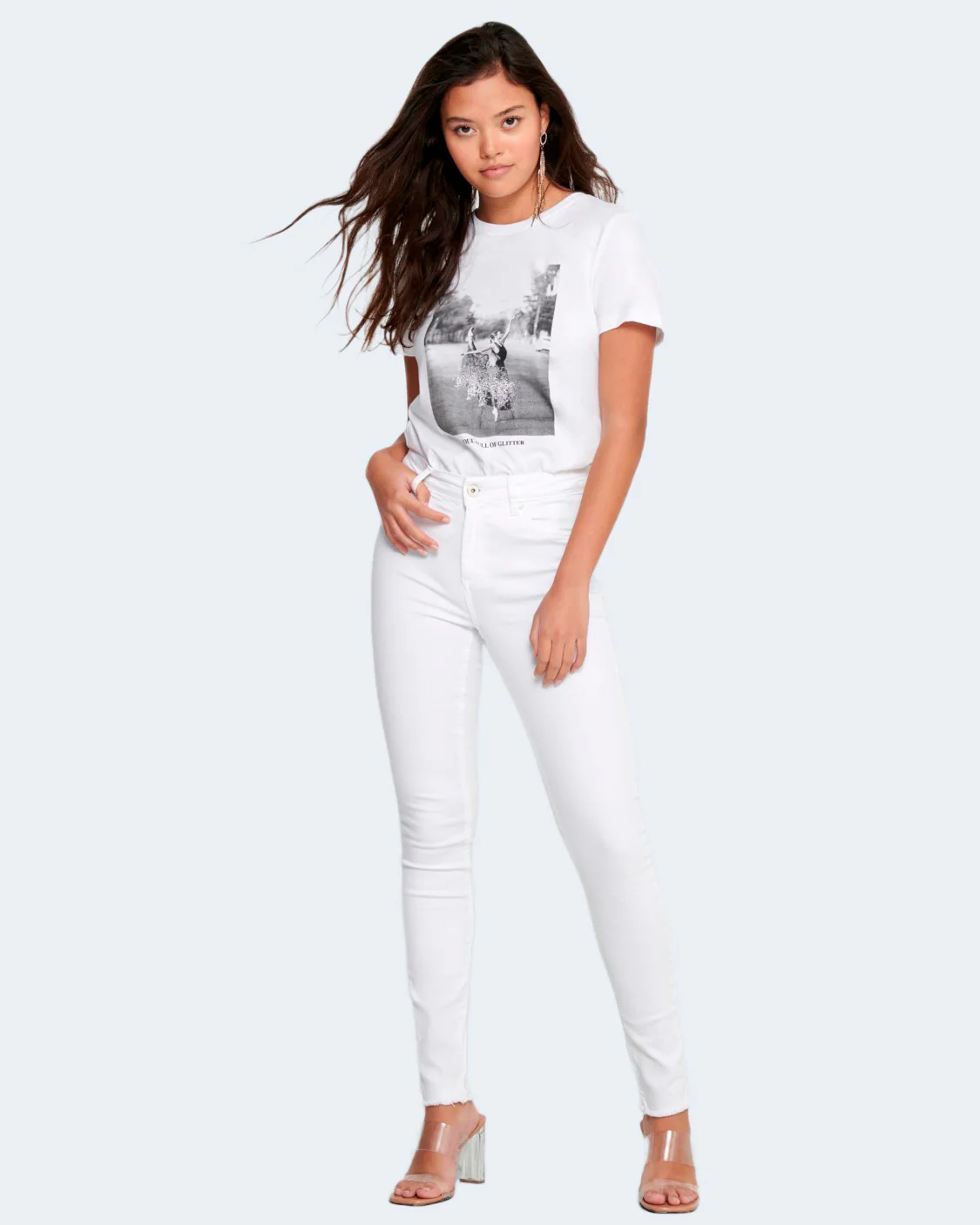 Jeans skinny Only ONLBLUSH MID SK RAW ANK DNM REA0730 NOOS - Image 5