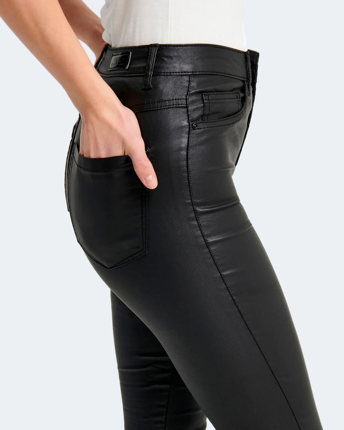 Jeans skinny Only ONLROYAL HW SK ROCK COATED PIM NOOS - Image 3