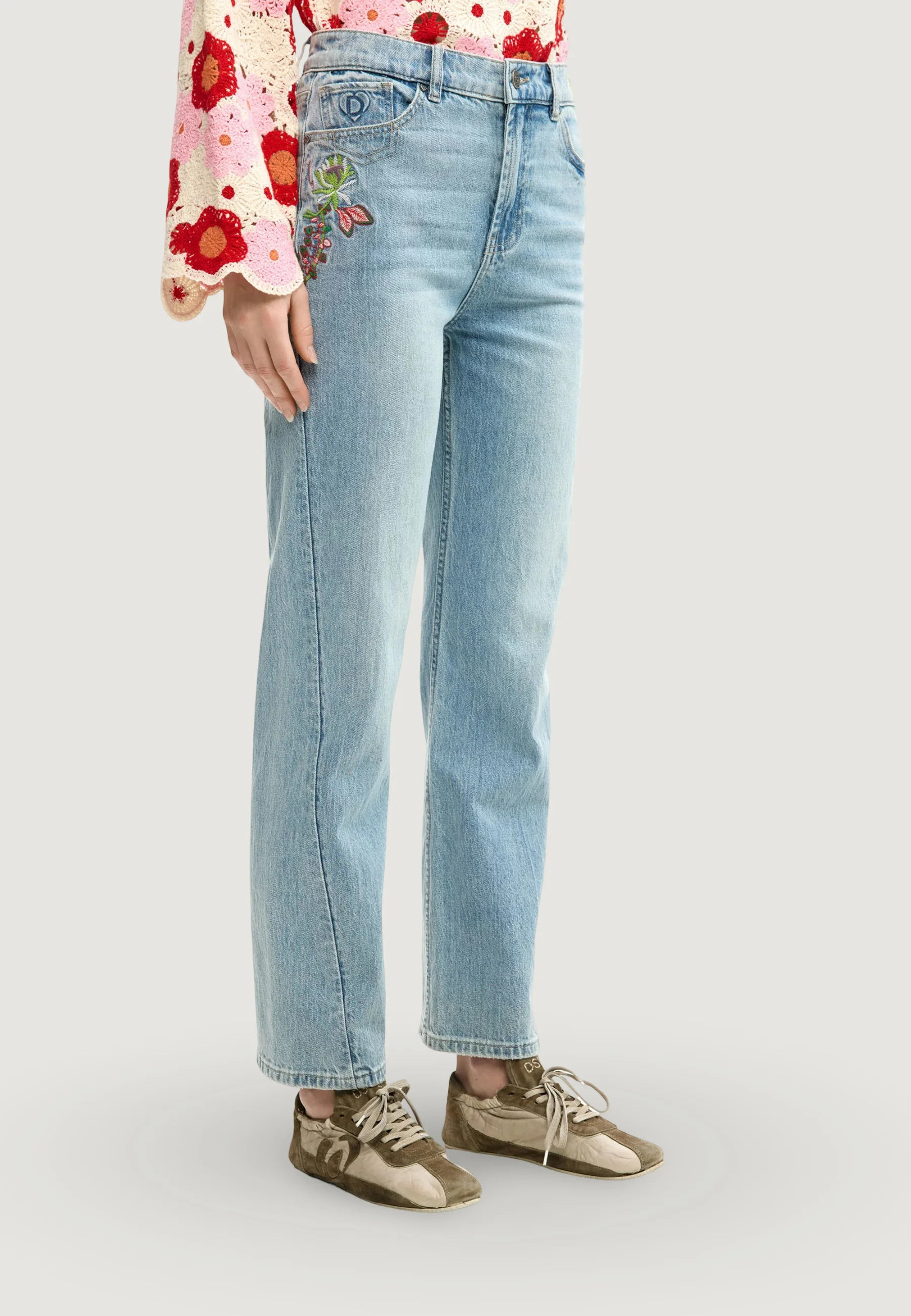 Jeans slim Desigual FLORA - Image 2