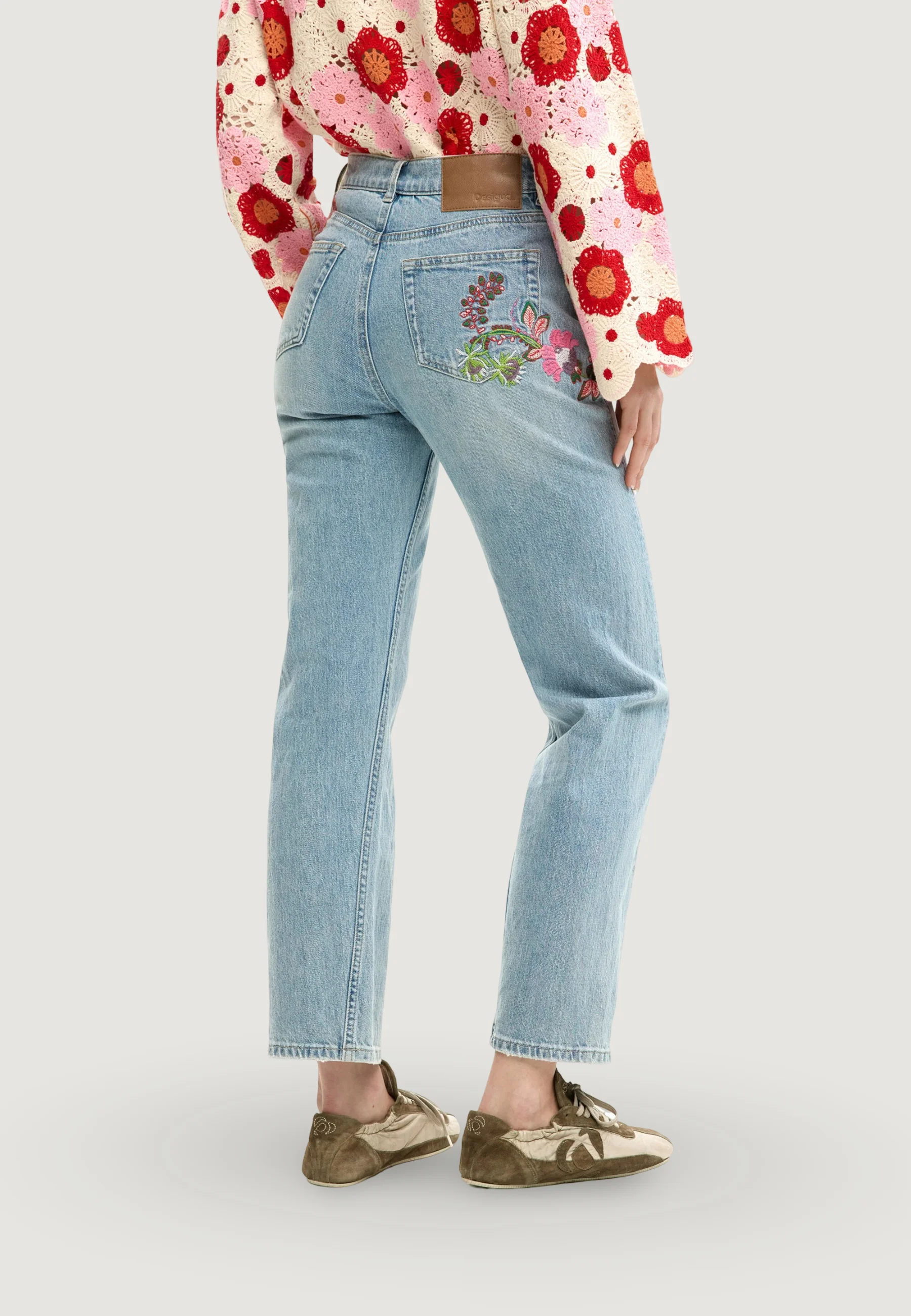Jeans slim Desigual FLORA - Image 4