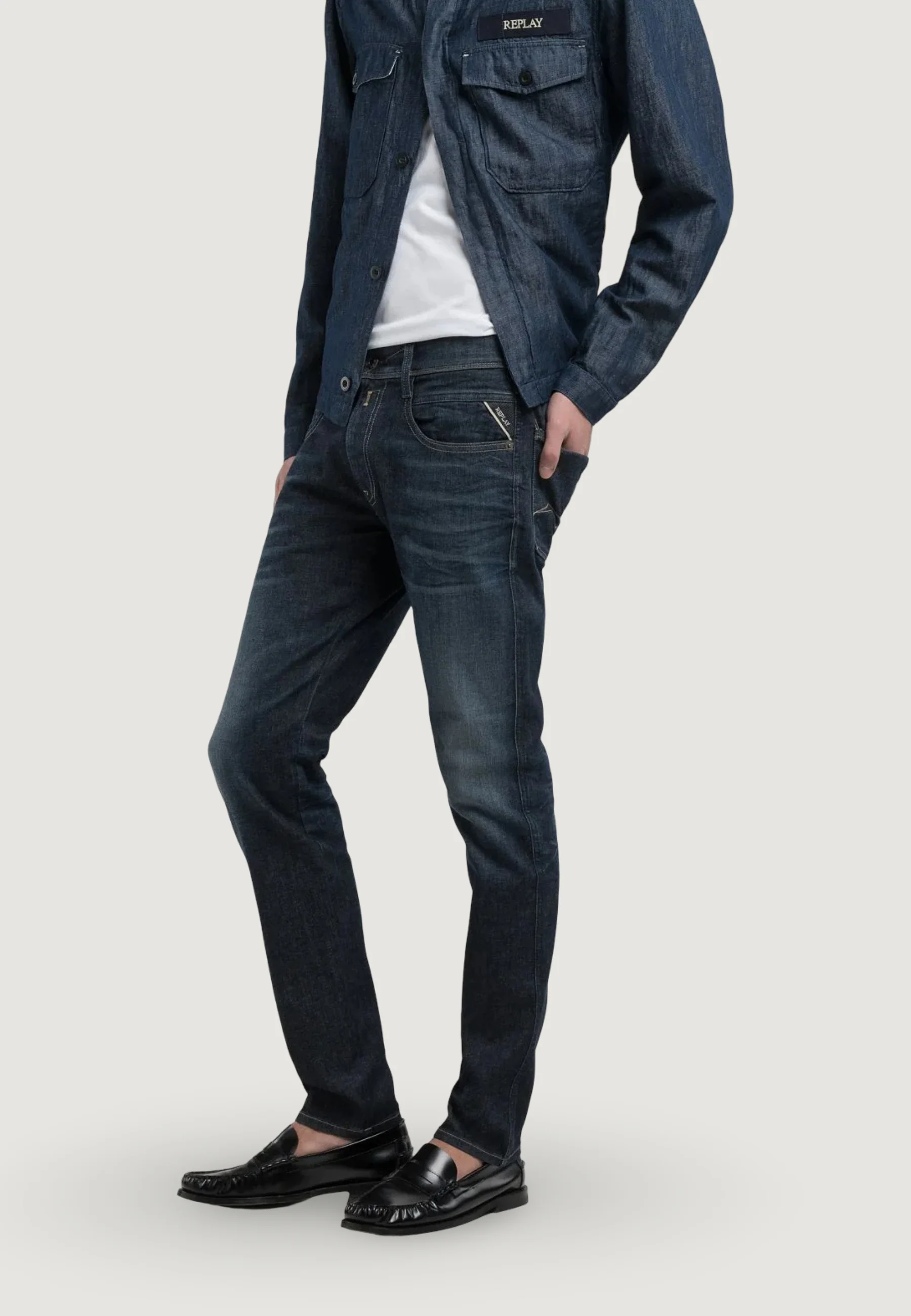 Jeans slim Replay ANBASS - Image 2