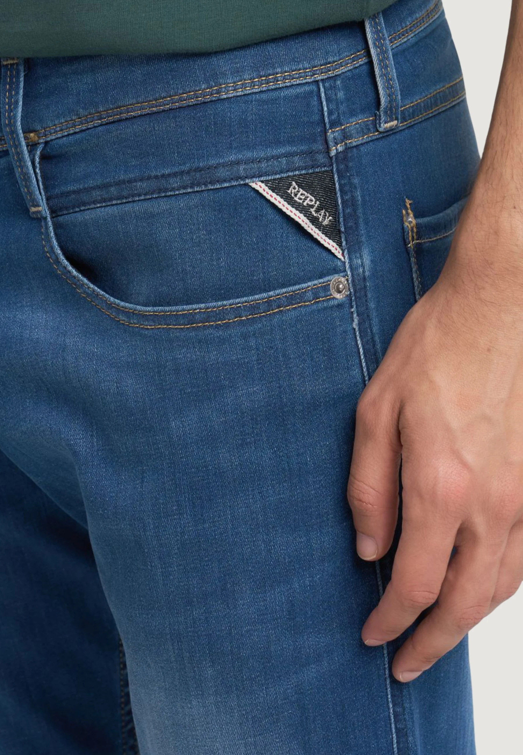 Jeans slim Replay M914 .000.41A C33 - Image 4