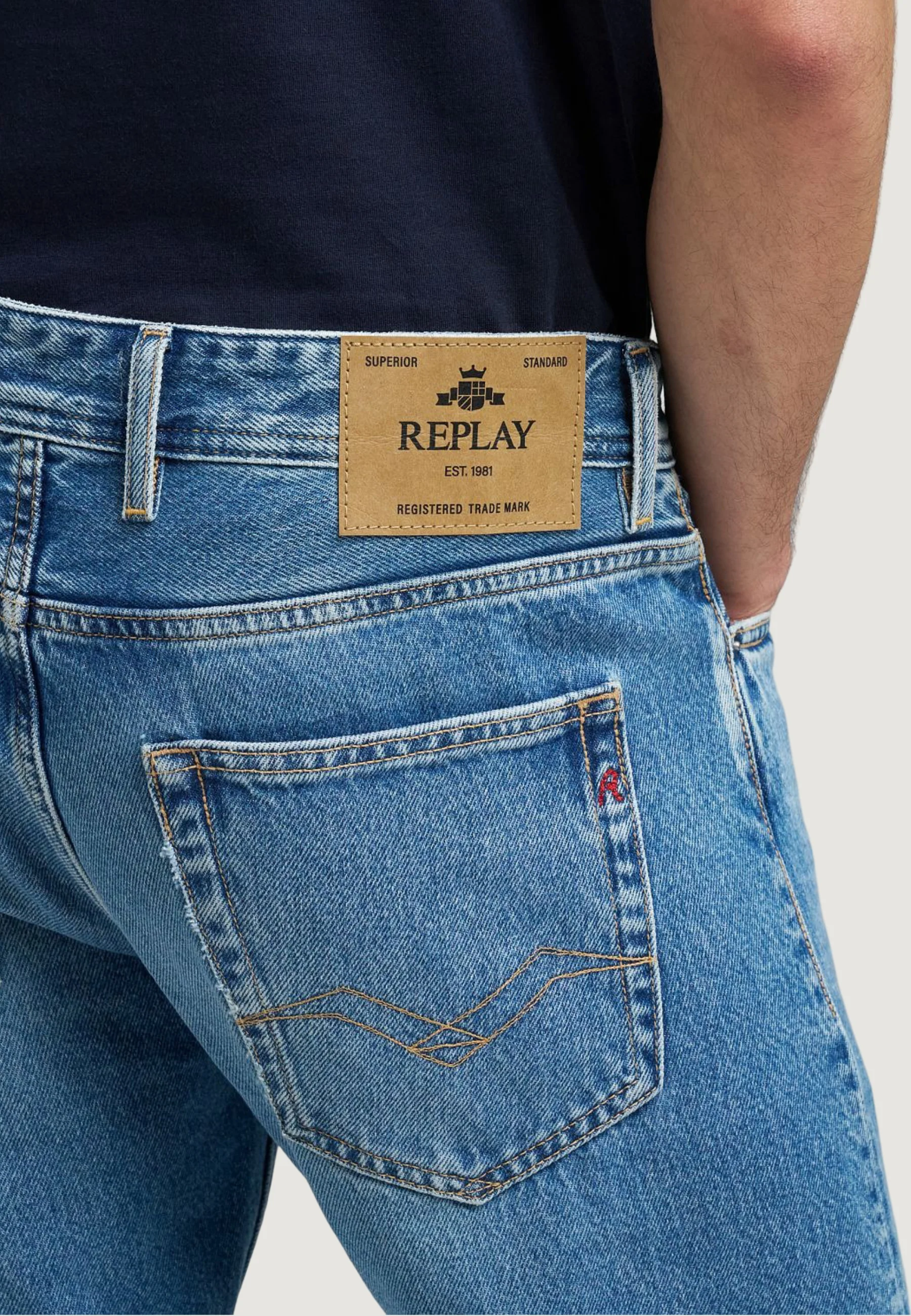 Jeans slim Replay STRAIGHT - Image 4
