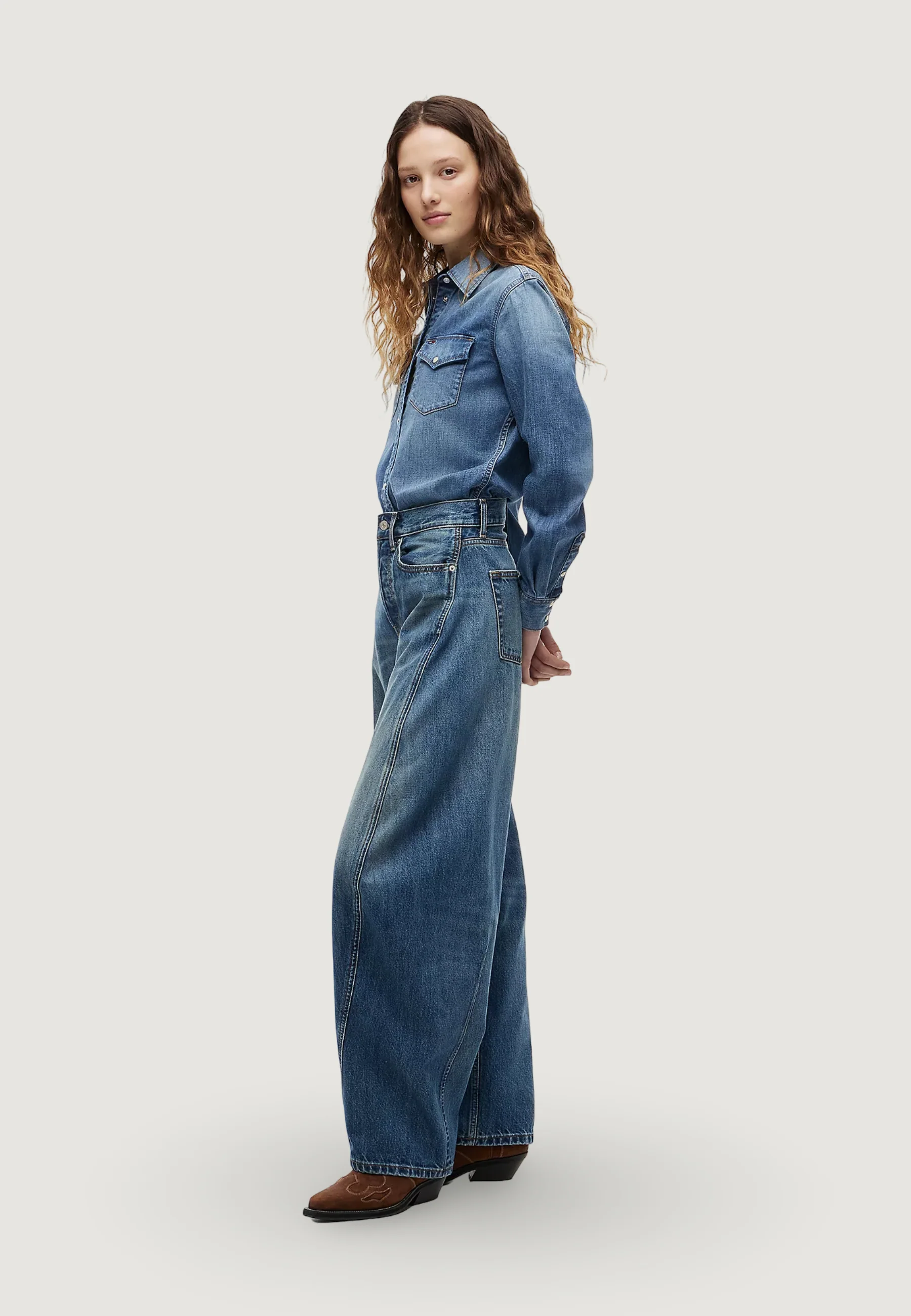 Jeans slouchy e balloon Tommy Hilfiger Jeans ELLA MID BARREL - Image 2