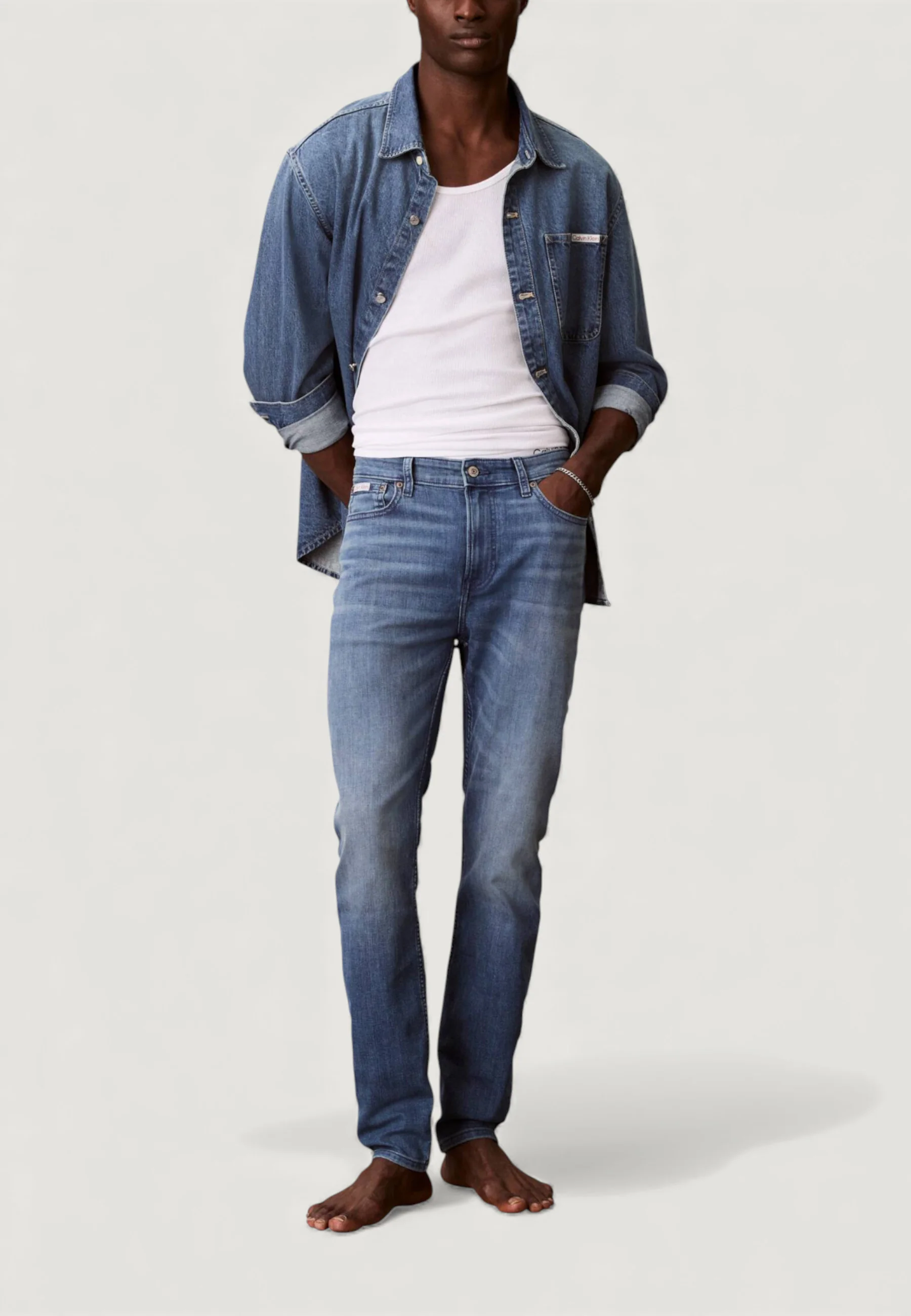 Jeans Tapered Calvin Klein Jeans LV04RE781G - Image 4