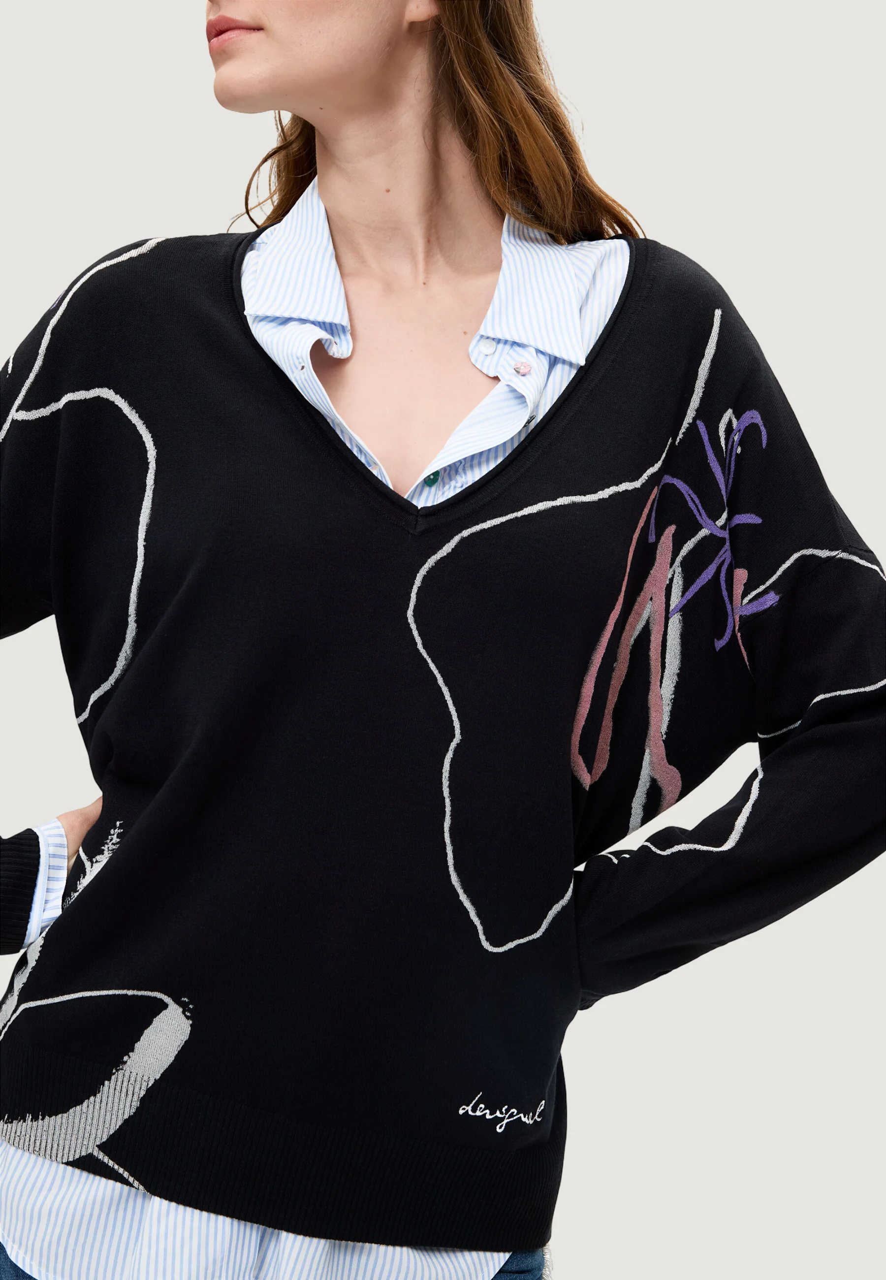 Maglia Desigual JERS_FEMNAIF - Image 3