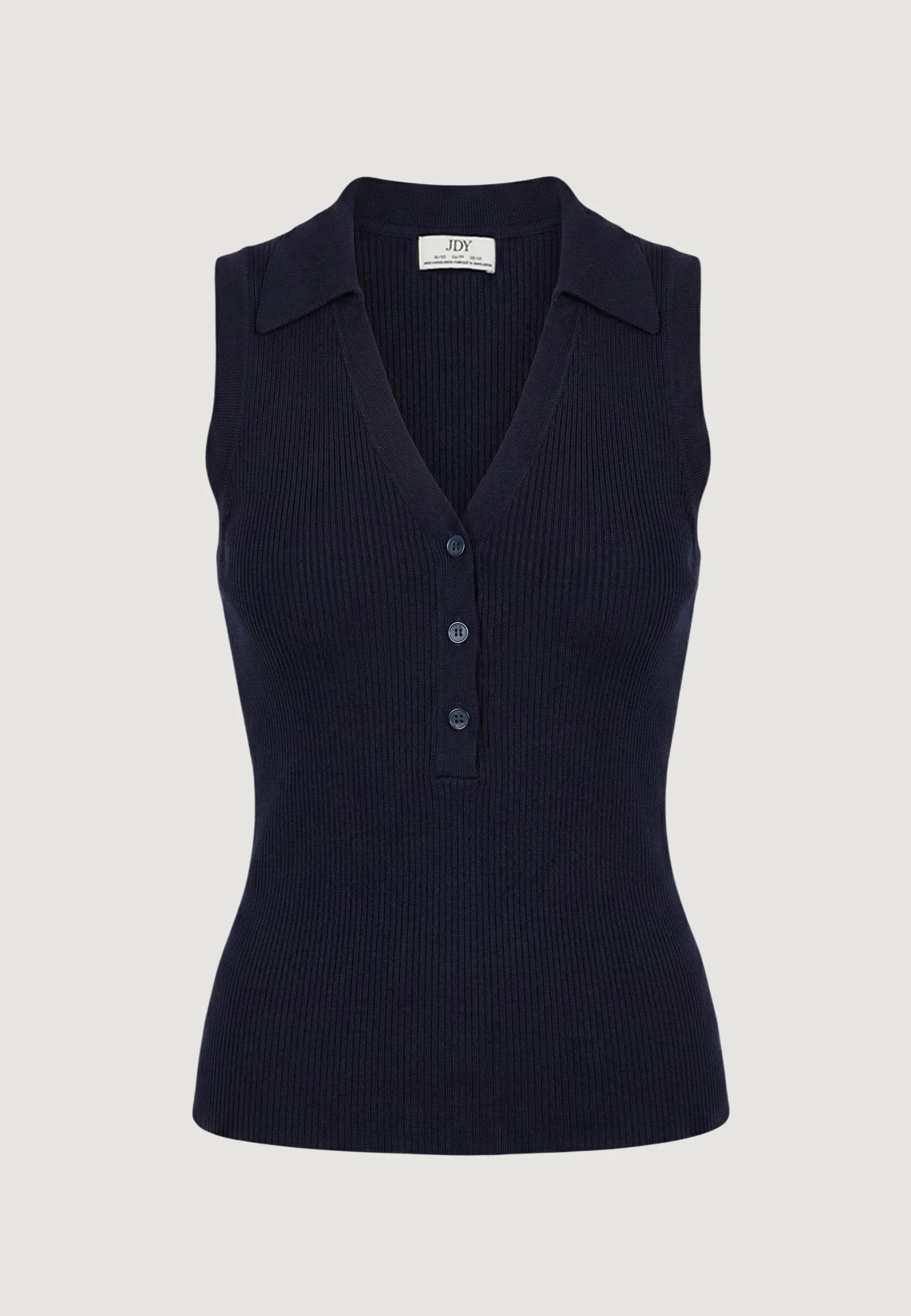 Top Jacqueline de Yong Jdynanna S/L Collar Top Knt - Image 5