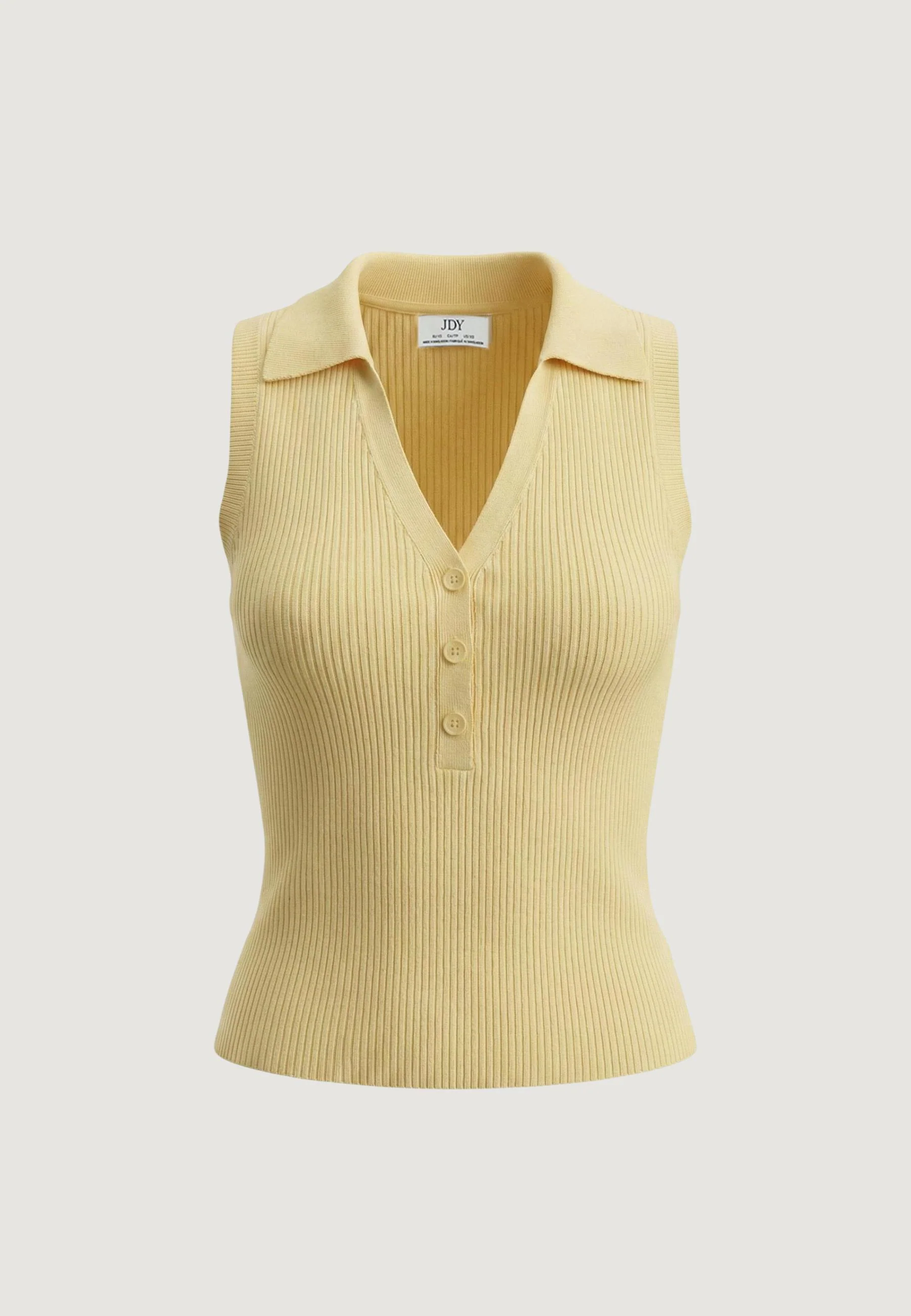 Top Jacqueline de Yong Jdynanna S/L Collar Top Knt - Image 5