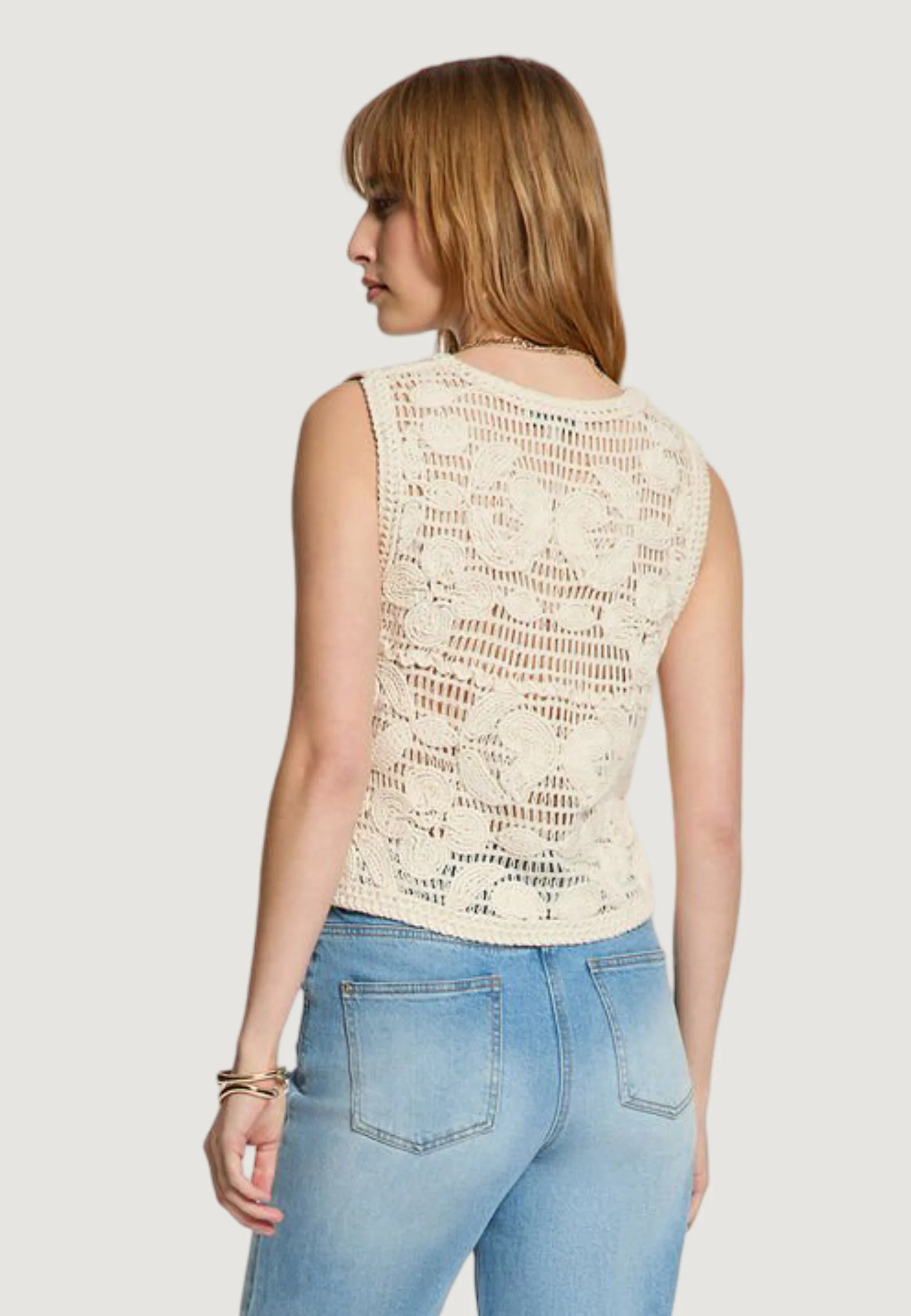 Maglia gilet Morgan De Toi 261-MNEO - Image 2