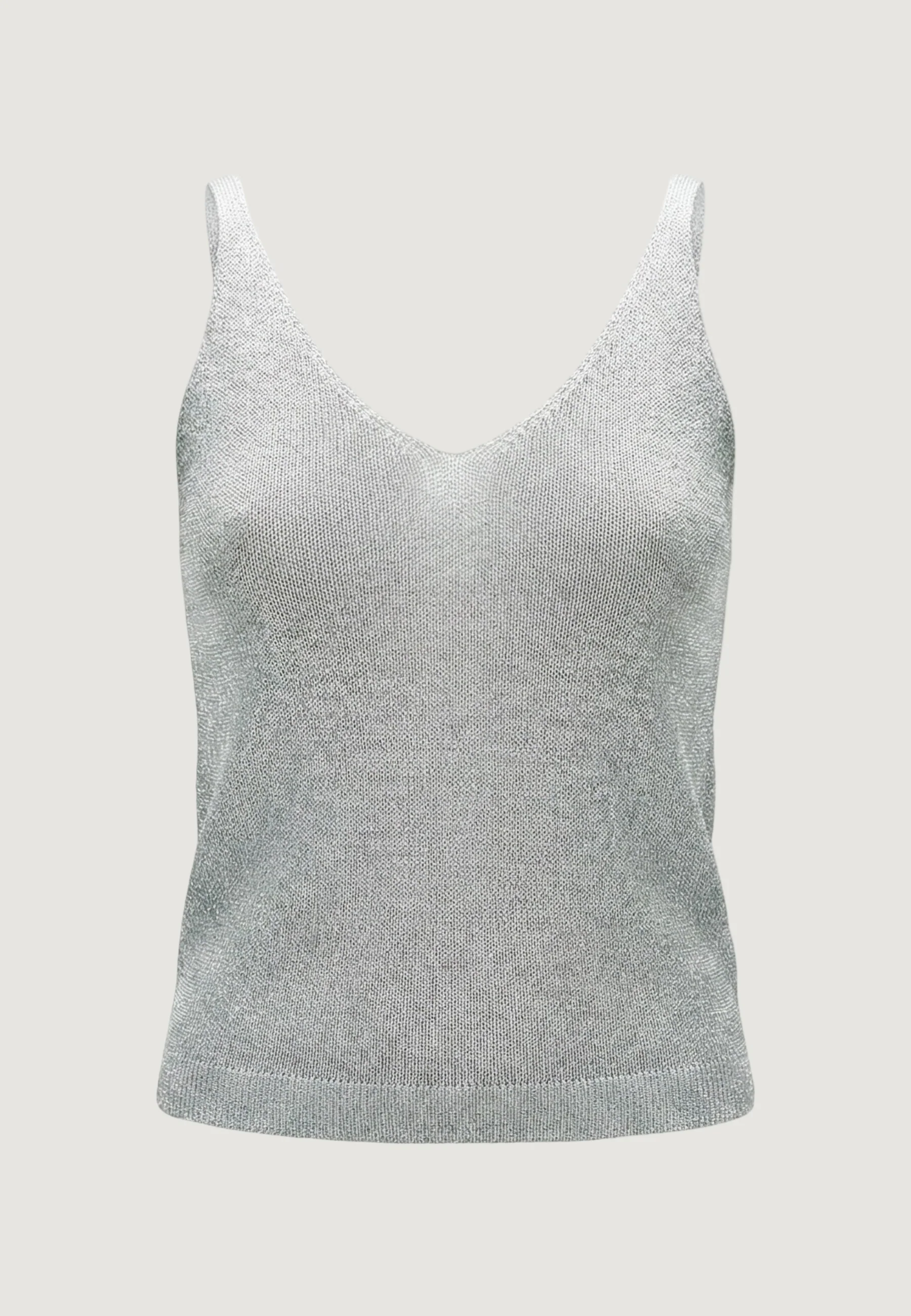 Maglia gilet Only Onlshina Sl Glitter Top Knt - Image 3
