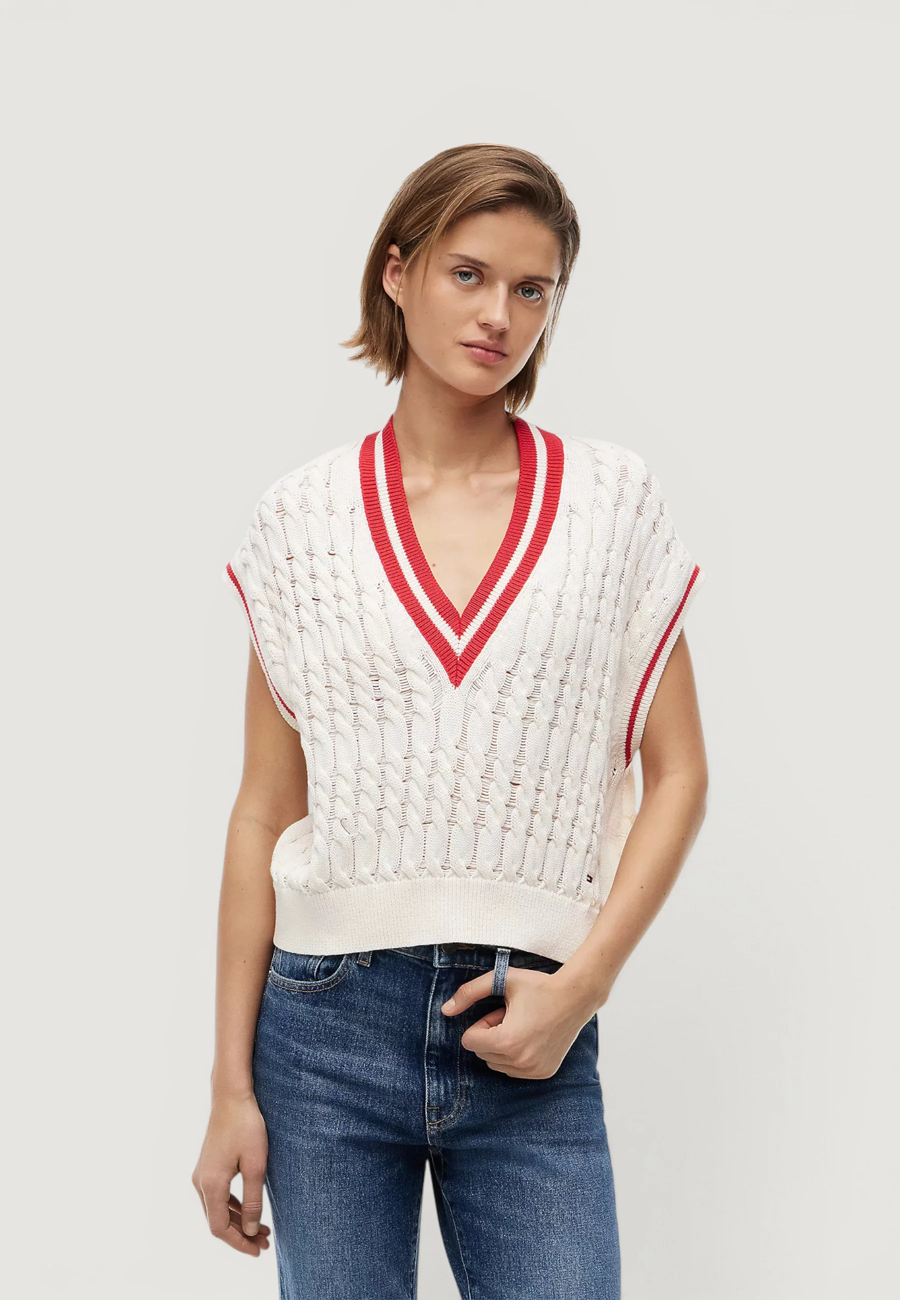Maglia gilet Tommy Hilfiger Jeans DW0DW22927