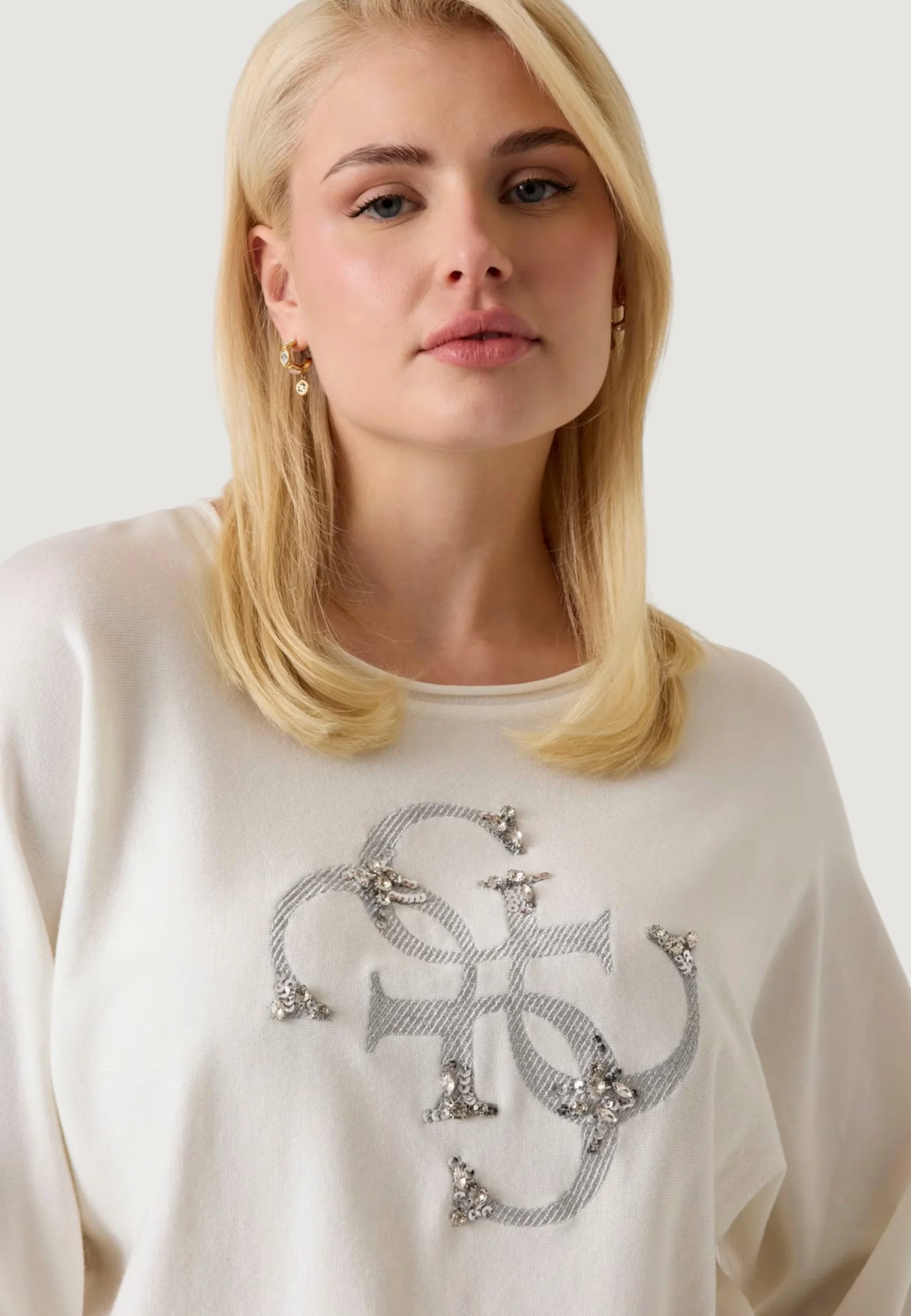 Maglia Guess BAT SLEEVE GEMMA LOG - Image 4