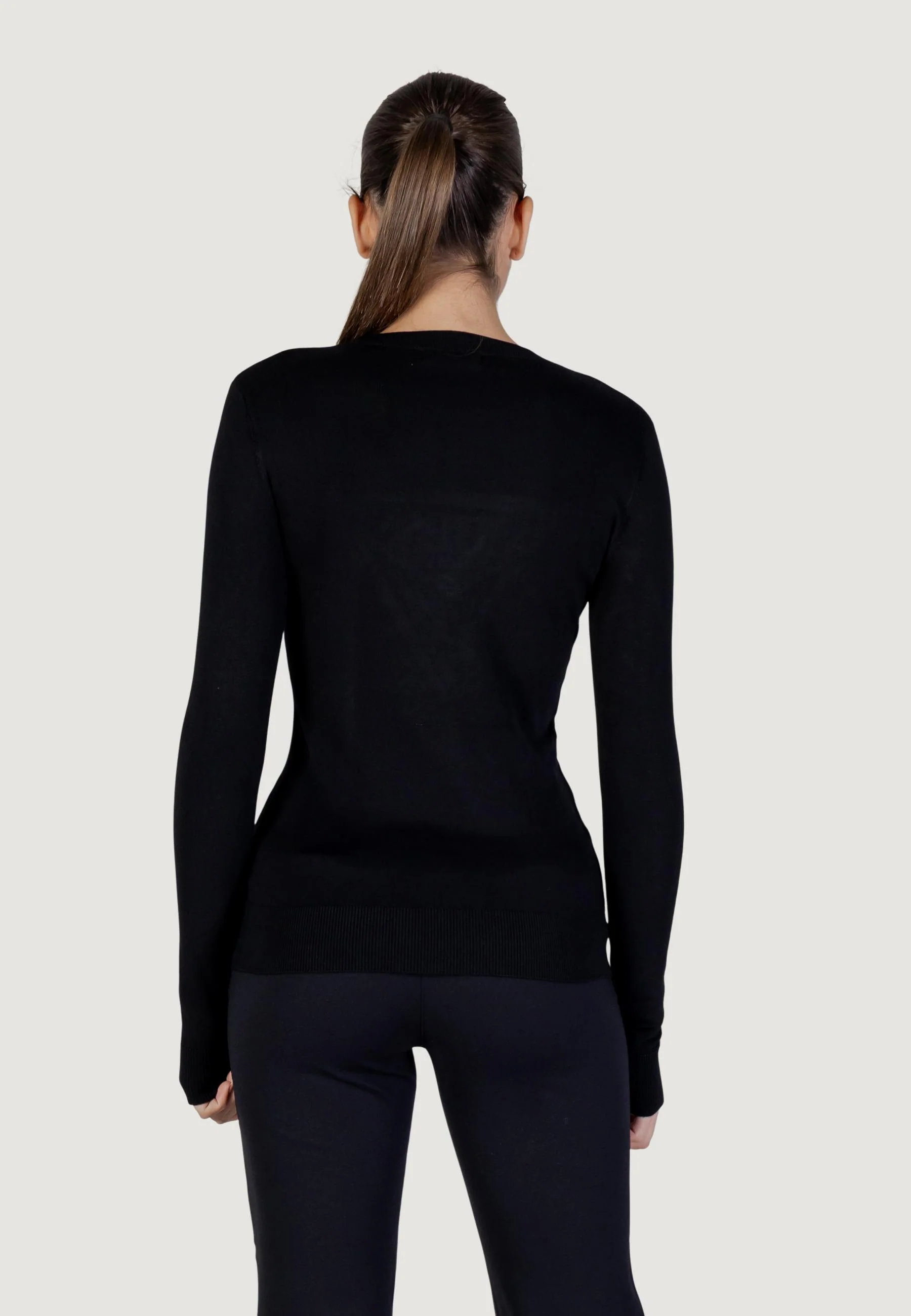 Maglia Guess LS CN SASHA TRIANGLE LOGO SWTR - Image 5