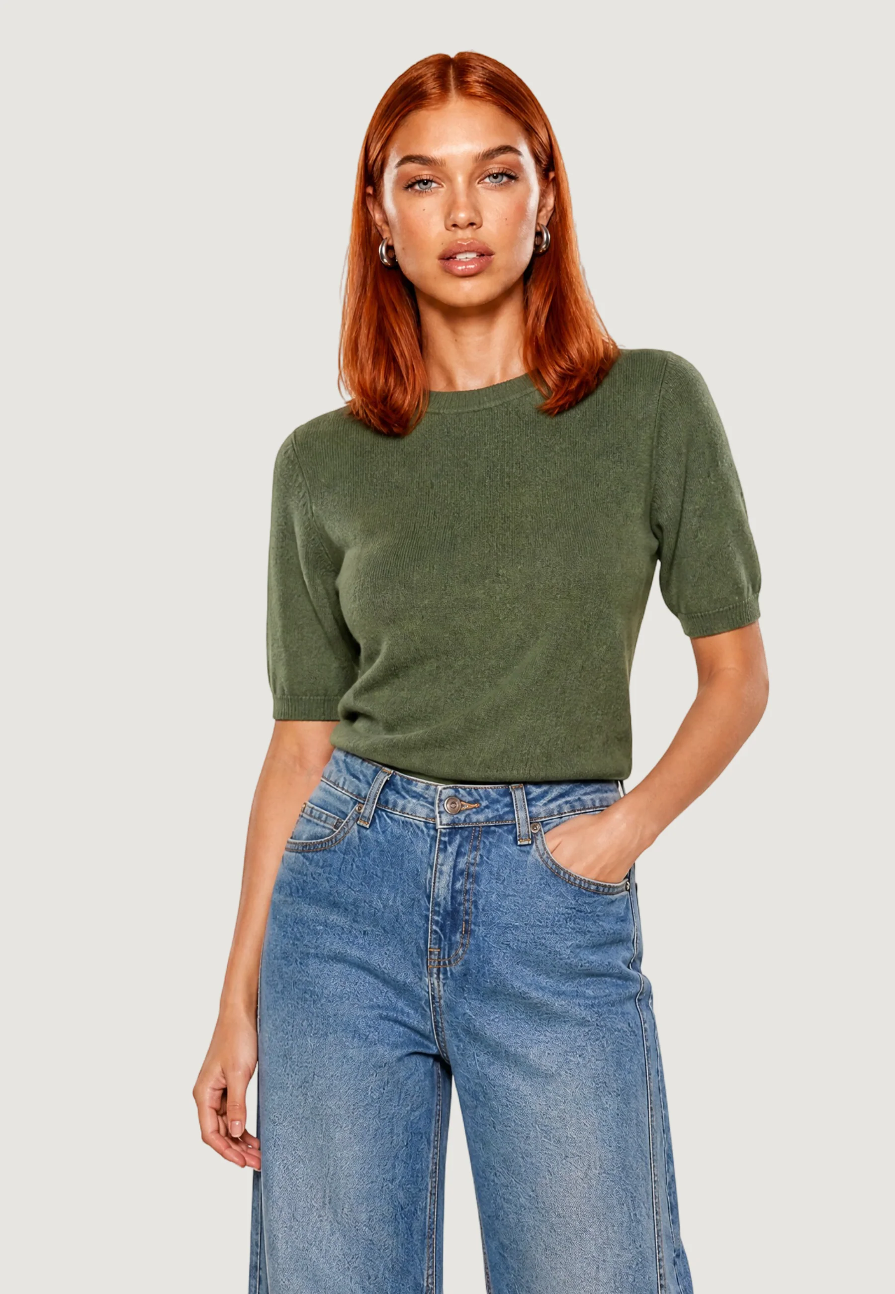Maglia I am Maglia Cotone Manica Corta