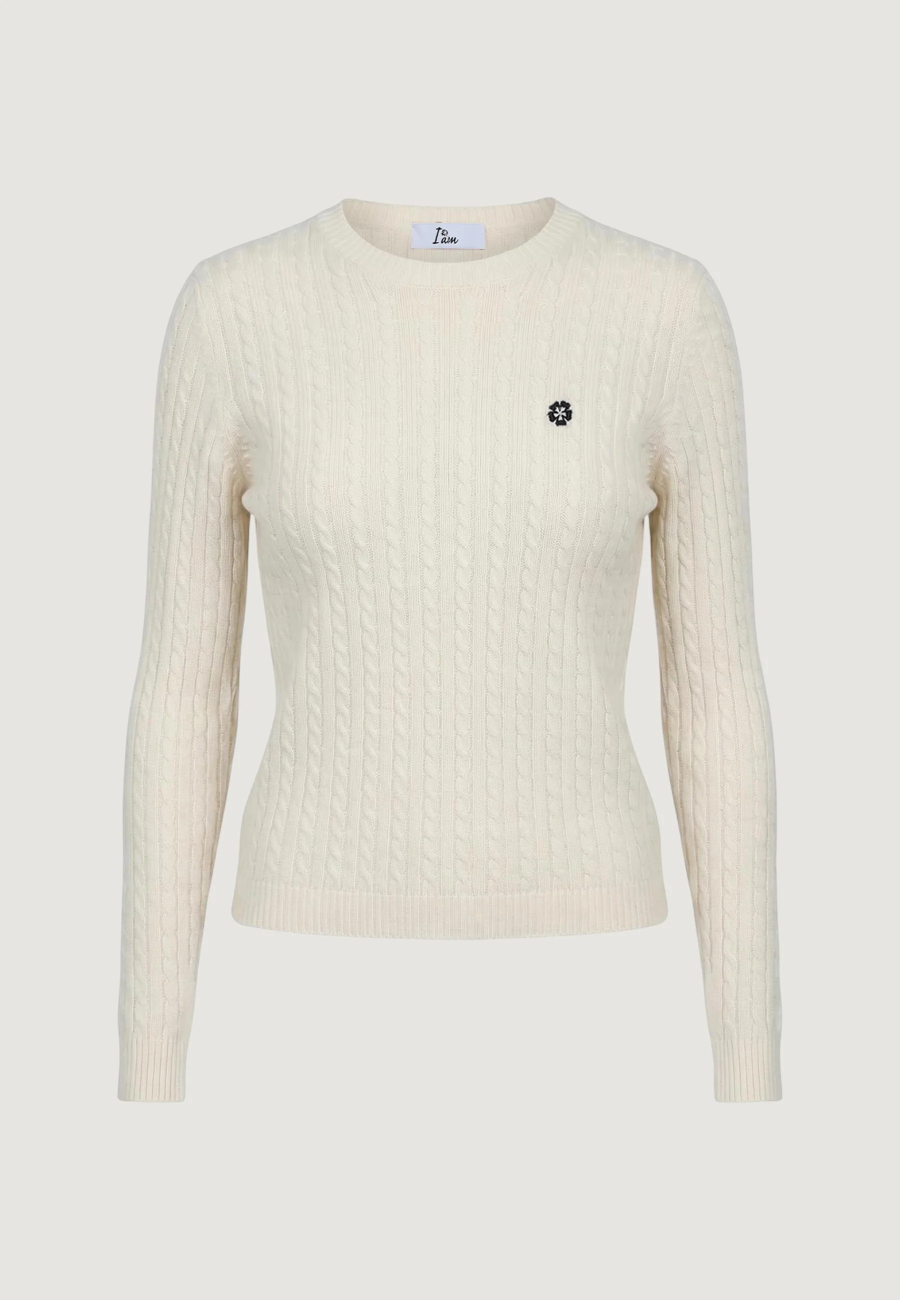 Maglia I am Maglione Cotone Treccia
