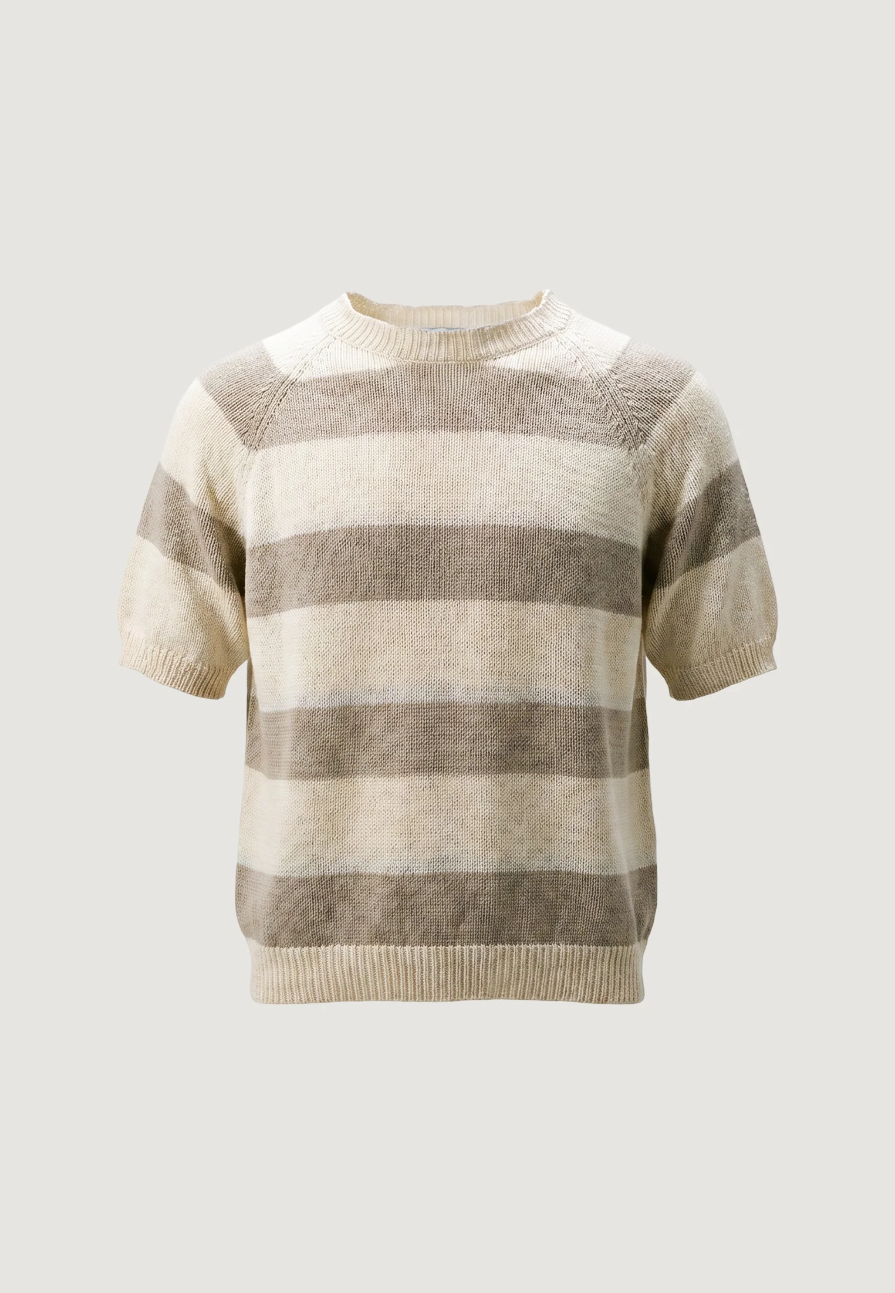 Maglia in filo manica corta I am Maglia Cotone Rigata - Image 3