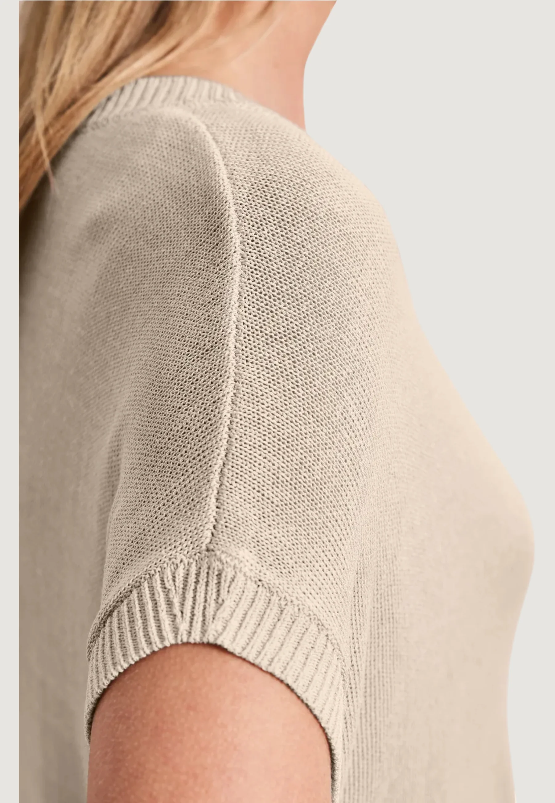 Maglia in filo manica corta Street One sleeveless sweater u-boat - Image 5
