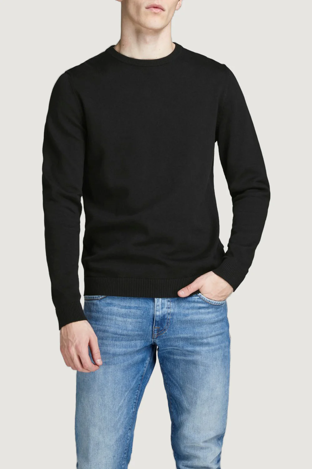 Maglia Jack Jones JJEBASIC KNIT CREW NECK NOOS - Image 2