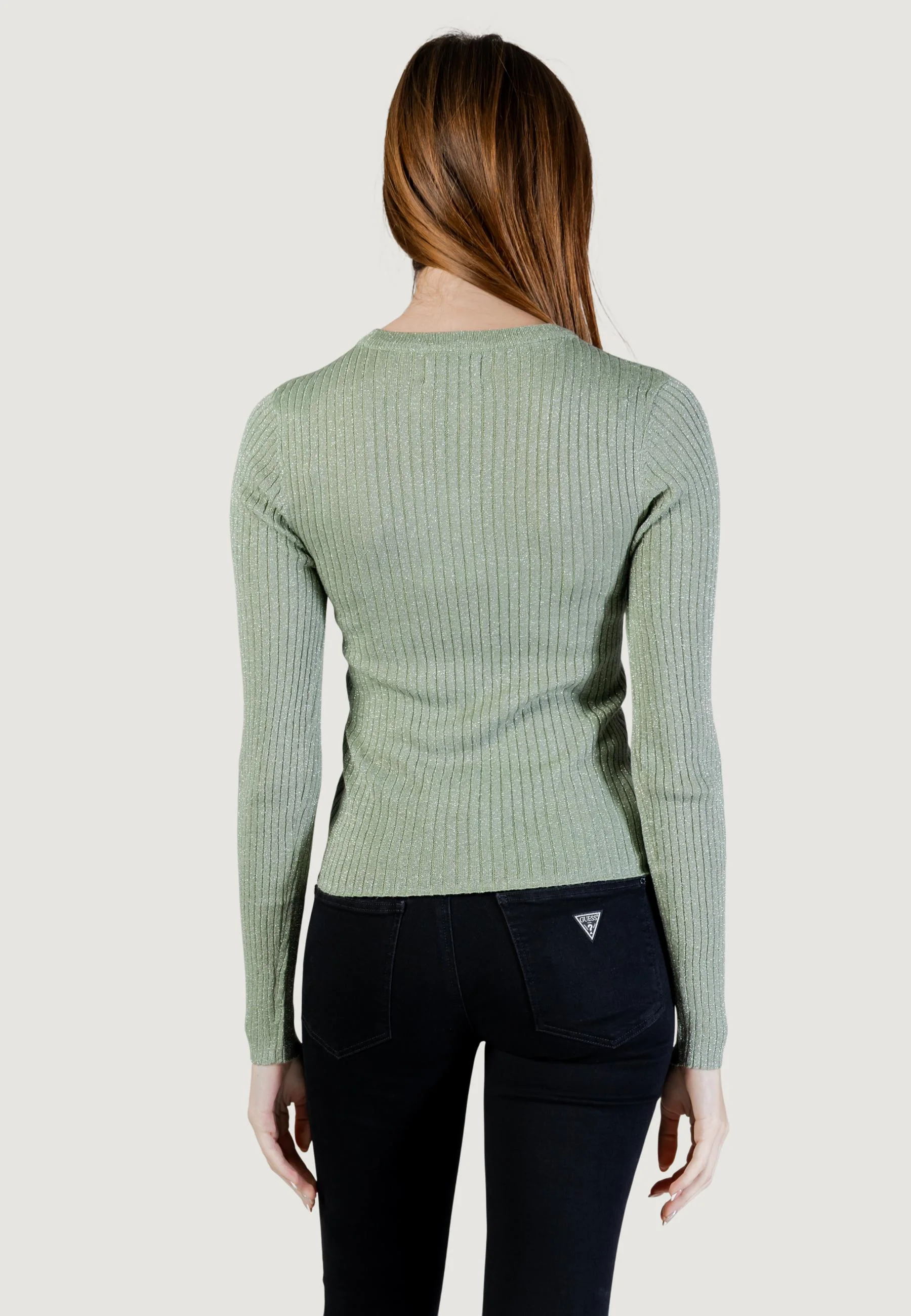 Maglia Jacqueline de Yong JDYPLUM LUREX L/S O-NECK PULLOVER KNT - Image 4