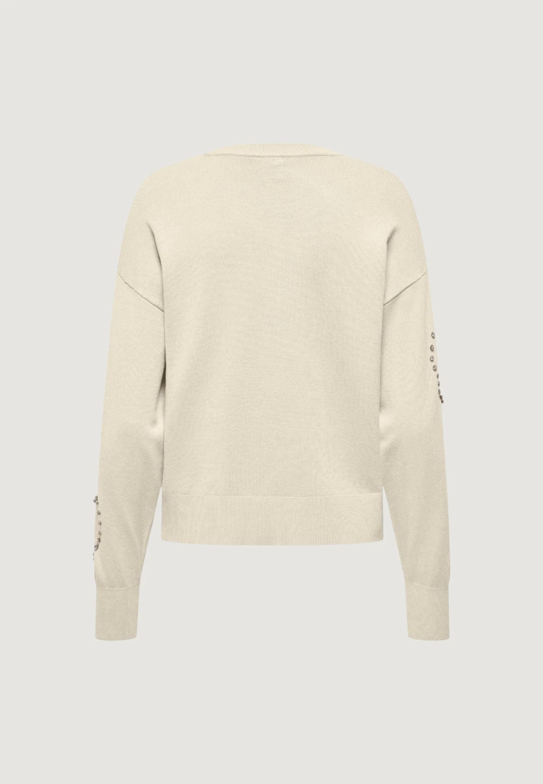 Maglia Only BEE LS HEART BLING ONECK CC KNT - Image 2