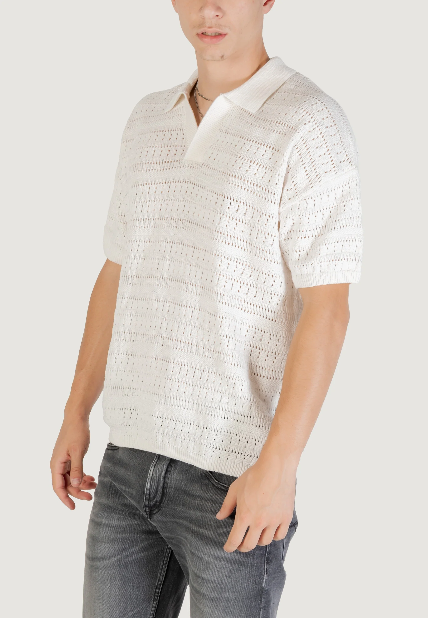 Maglia Only & Sons ONSGRAYSON DS 5 CHOCHET POLO KNIT NOOS - Image 2