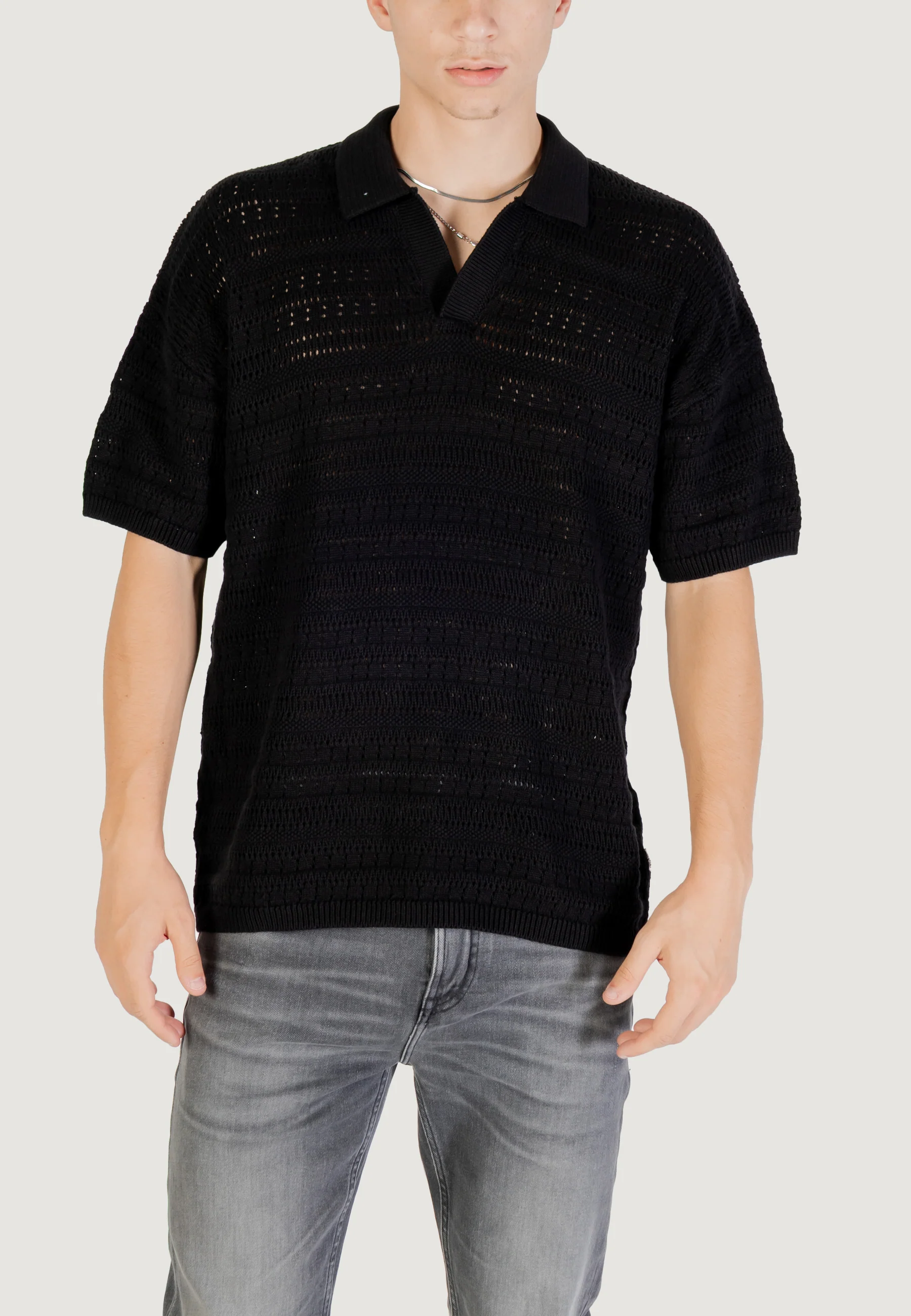 Maglia Only & Sons ONSGRAYSON DS 5 CHOCHET POLO KNIT NOOS - Image 5