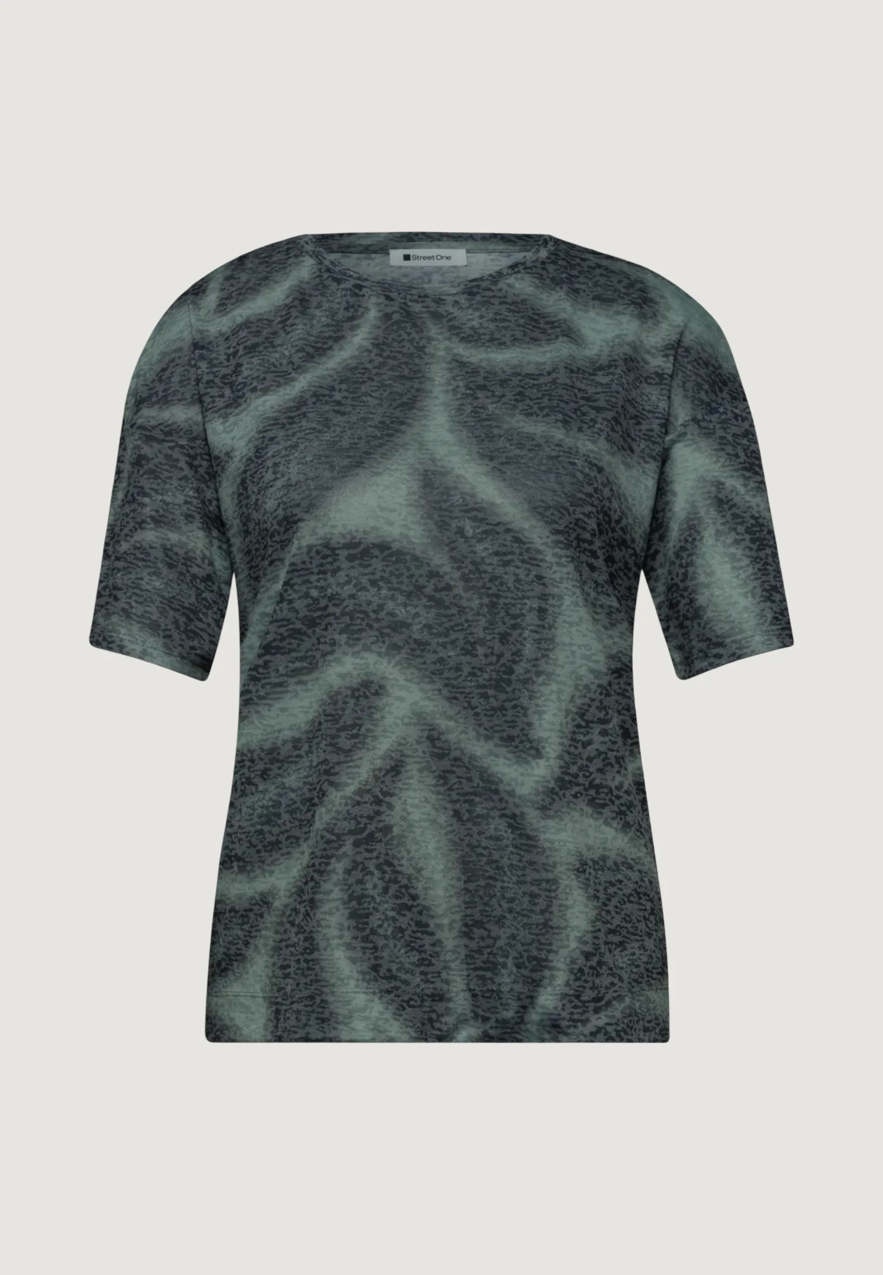 Maglia Street One LTD QR printed burn dessin shi - Image 3