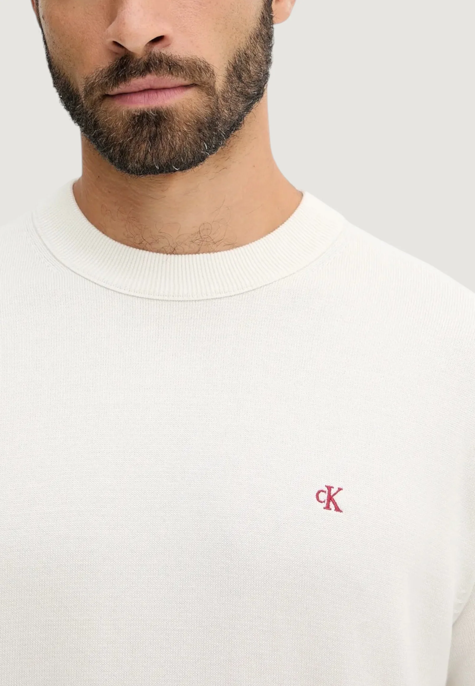 Maglione Calvin Klein Jeans LS EZ COTTON CREWNK - Image 6
