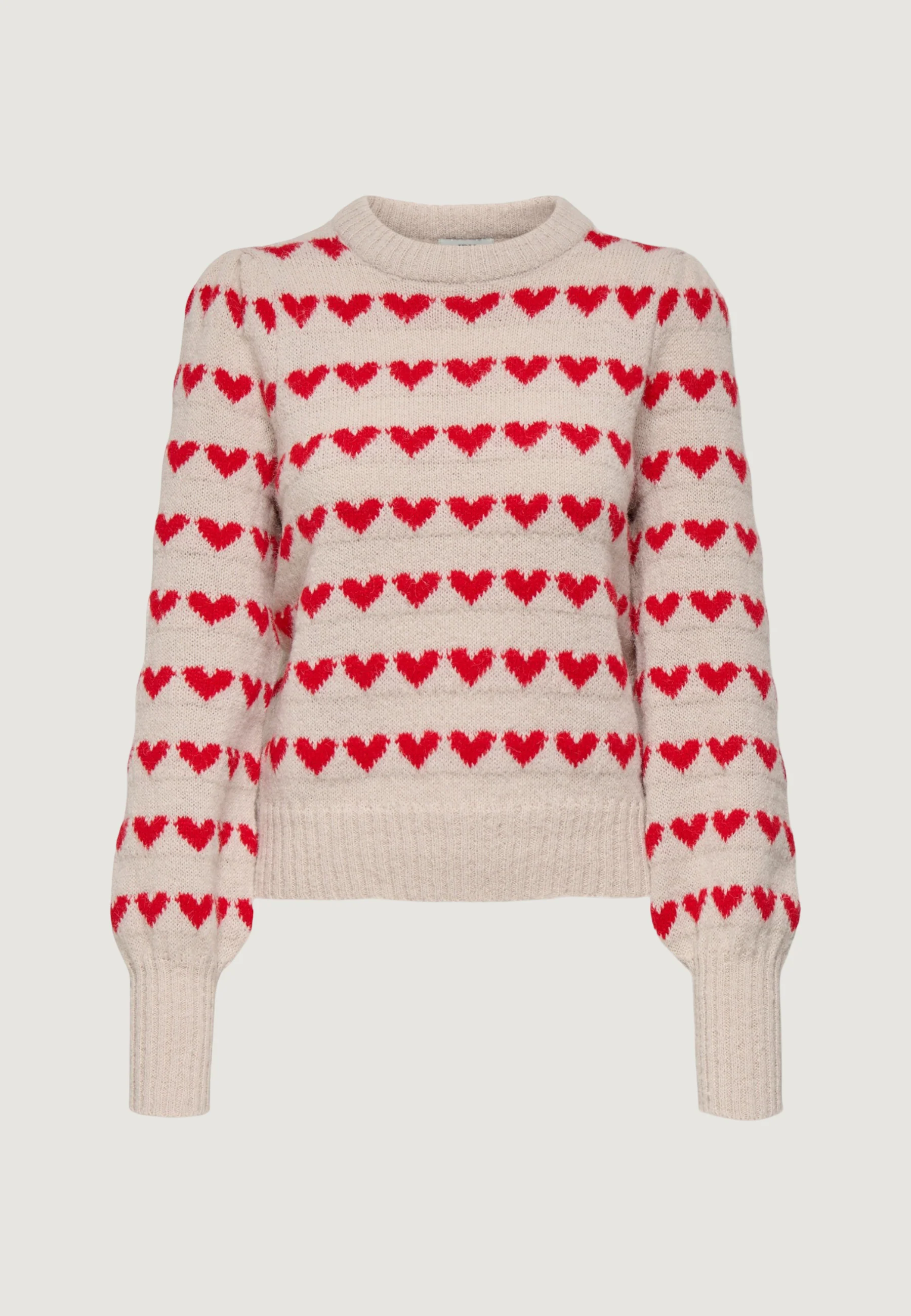 Maglione Jacqueline de Yong JDYSIGRID LIFE L/S ONECK PUFFDOT PUL KNT - Image 2
