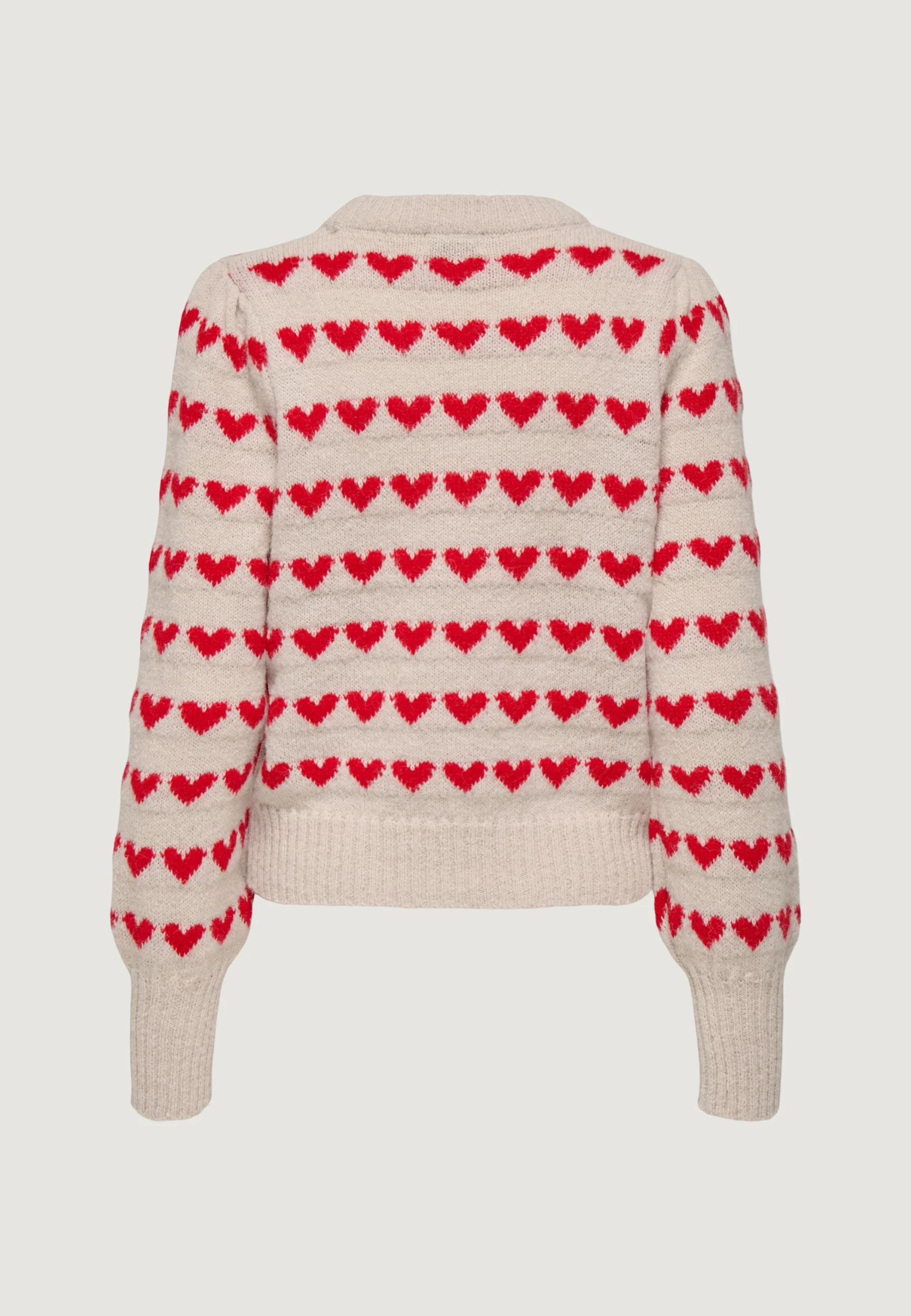 Maglione Jacqueline de Yong JDYSIGRID LIFE L/S ONECK PUFFDOT PUL KNT - Image 4